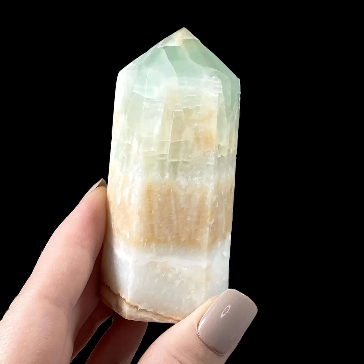 REASSURING + INSPIRING:: Caribbean Calcite Tower | Stock A Mooncat Crystals