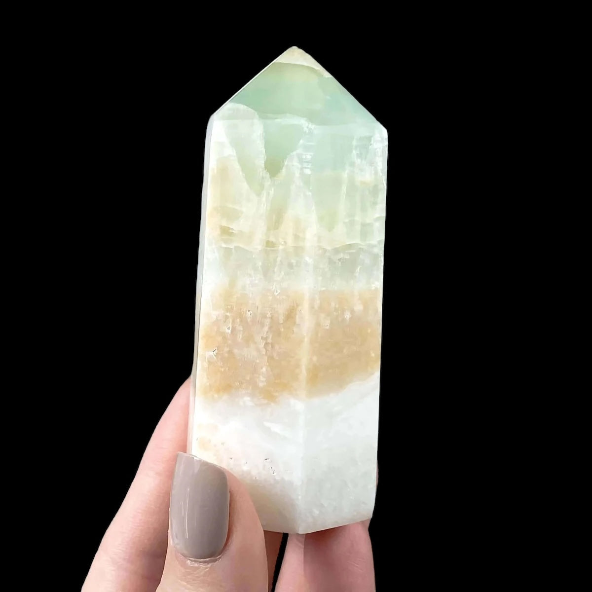 REASSURING + INSPIRING:: Caribbean Calcite Tower | Stock A Mooncat Crystals