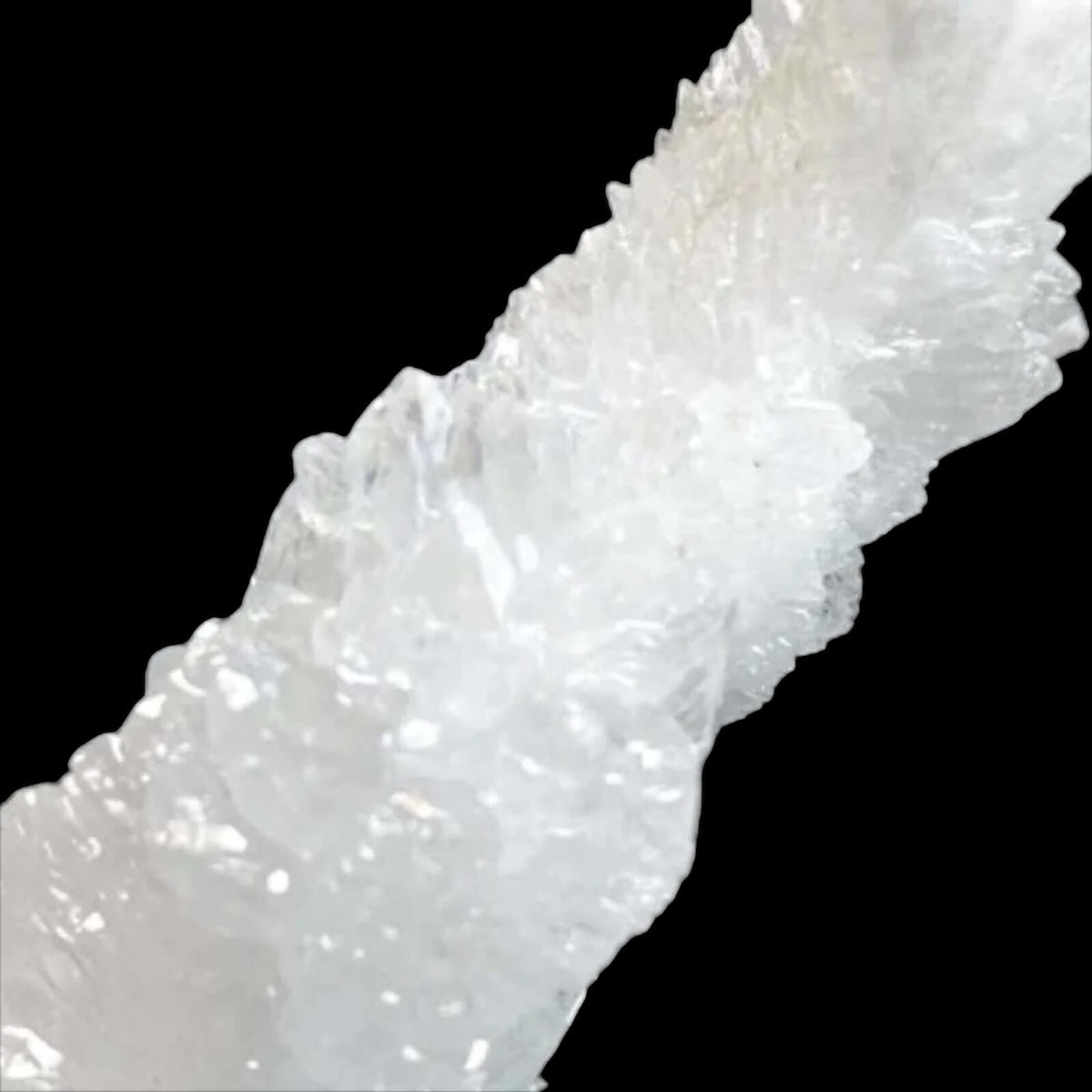 Rare Selenite Stalactite for Clarity and Wellbeing | Stock C Mooncat Crystals