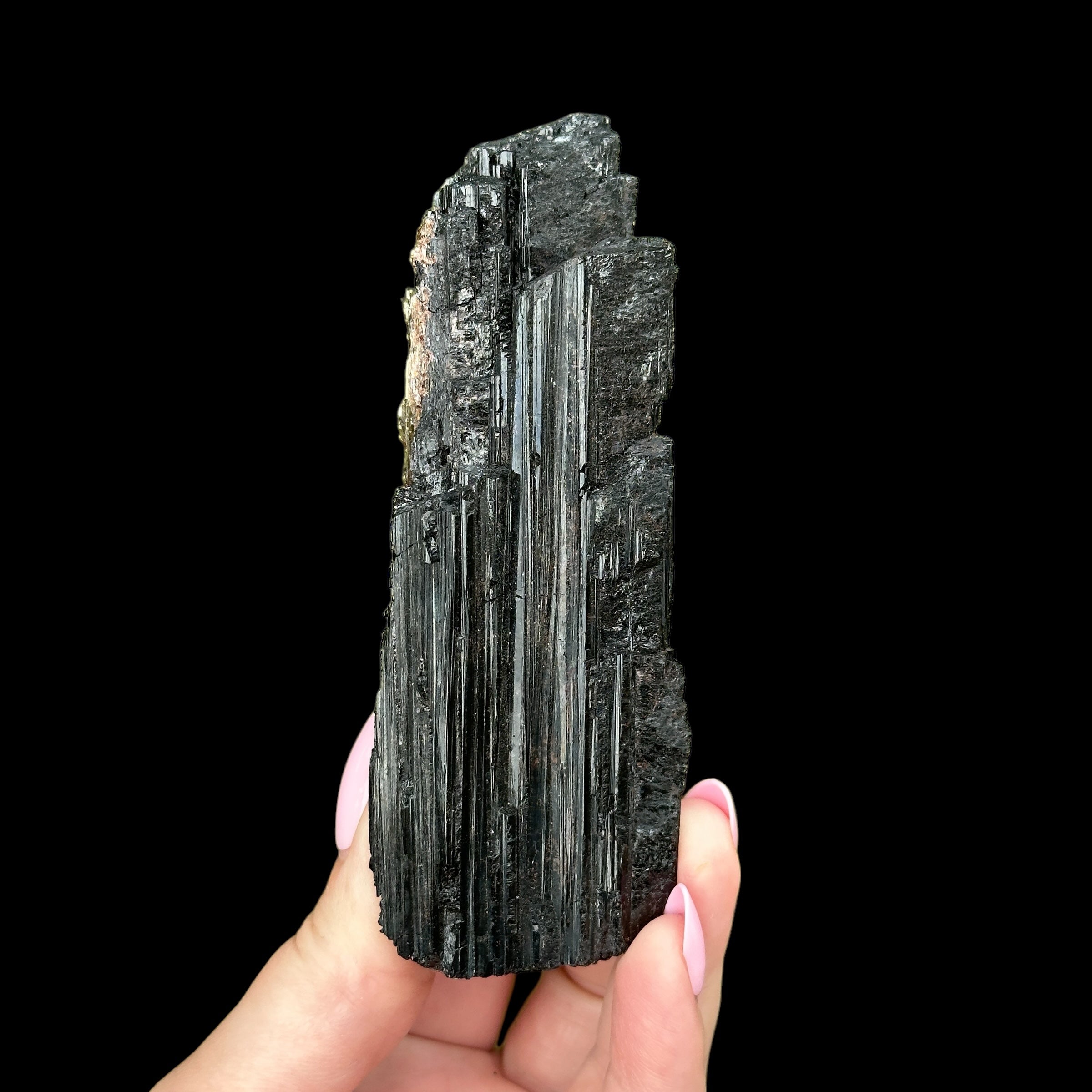 Raw Black Tourmaline for Protection + Balance | Stock A Mooncat Crystals