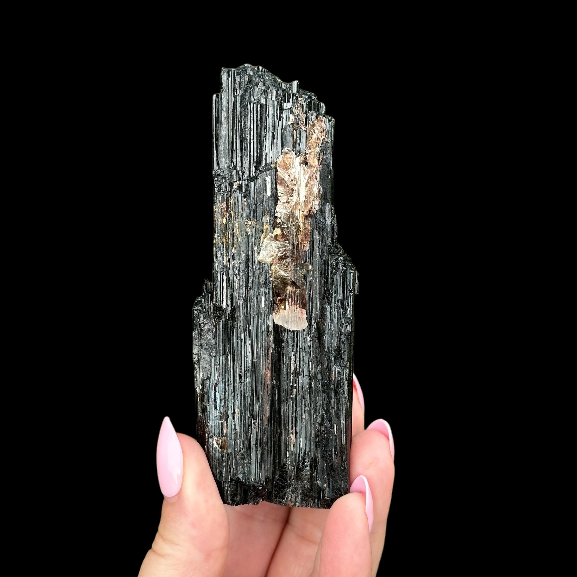 Raw Black Tourmaline for Protection + Balance | Stock A Mooncat Crystals