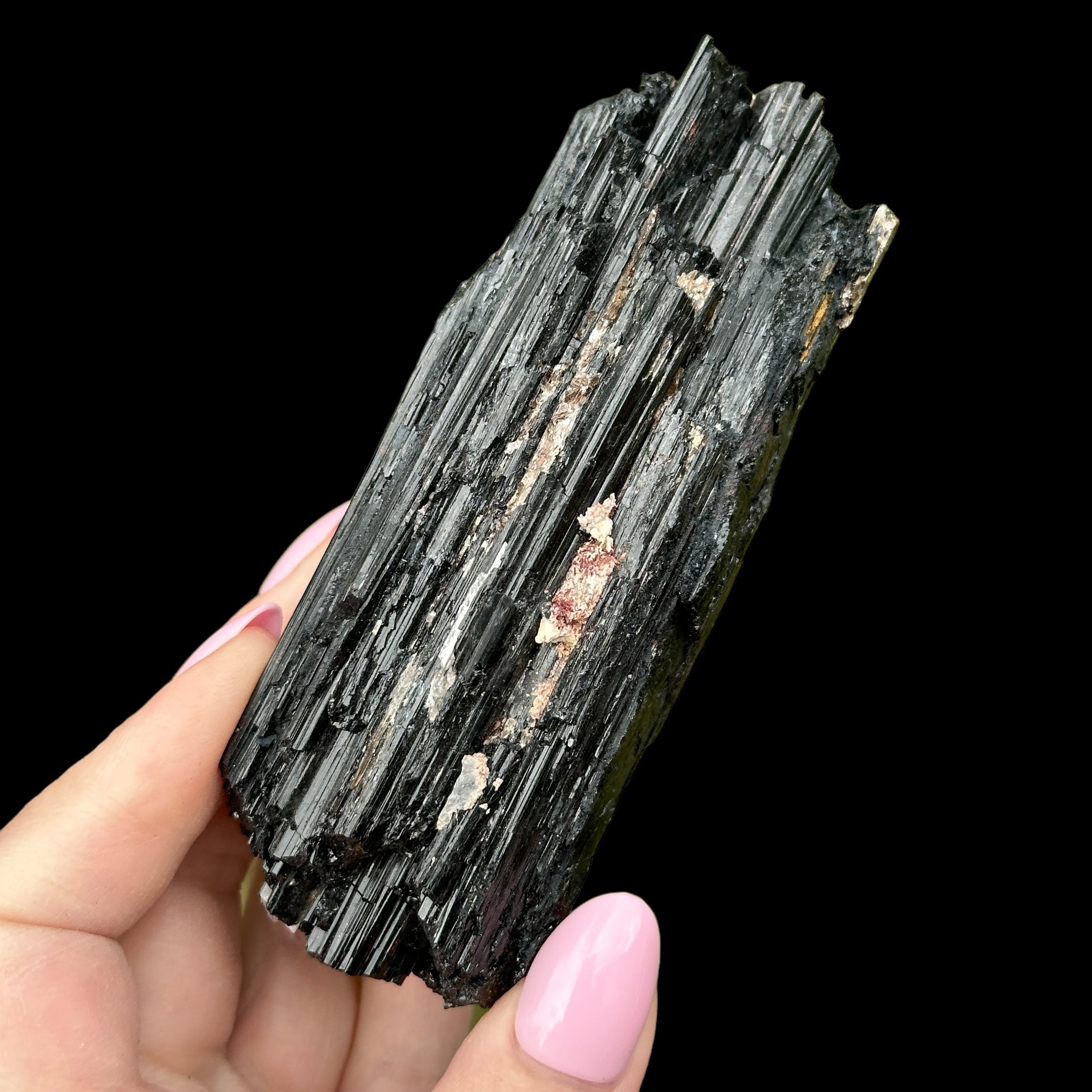 Raw Black Tourmaline for Protection + Balance | Stock D Mooncat Crystals