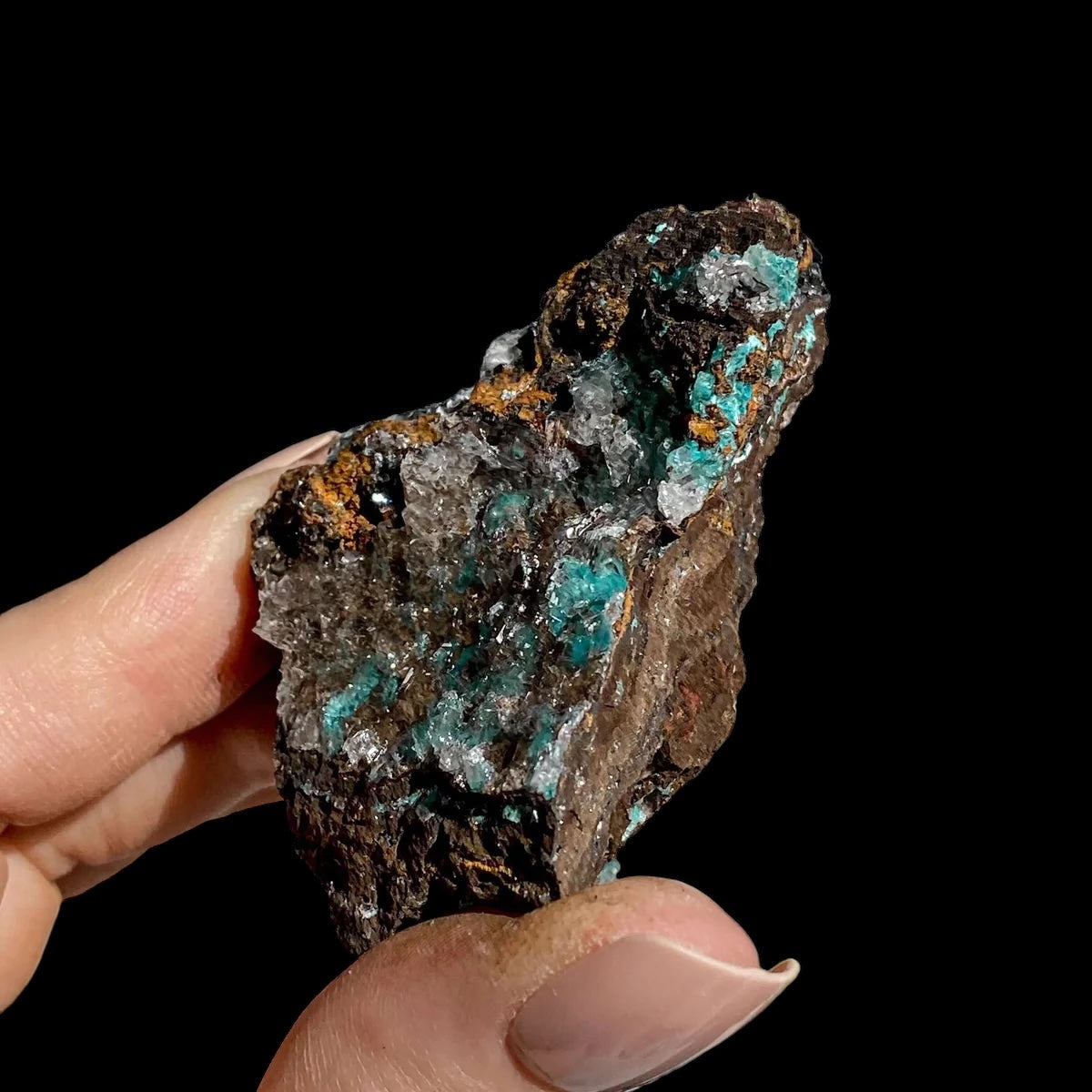 Rosasite for Tranquility and Clarity | Stock Z Mooncat Crystals