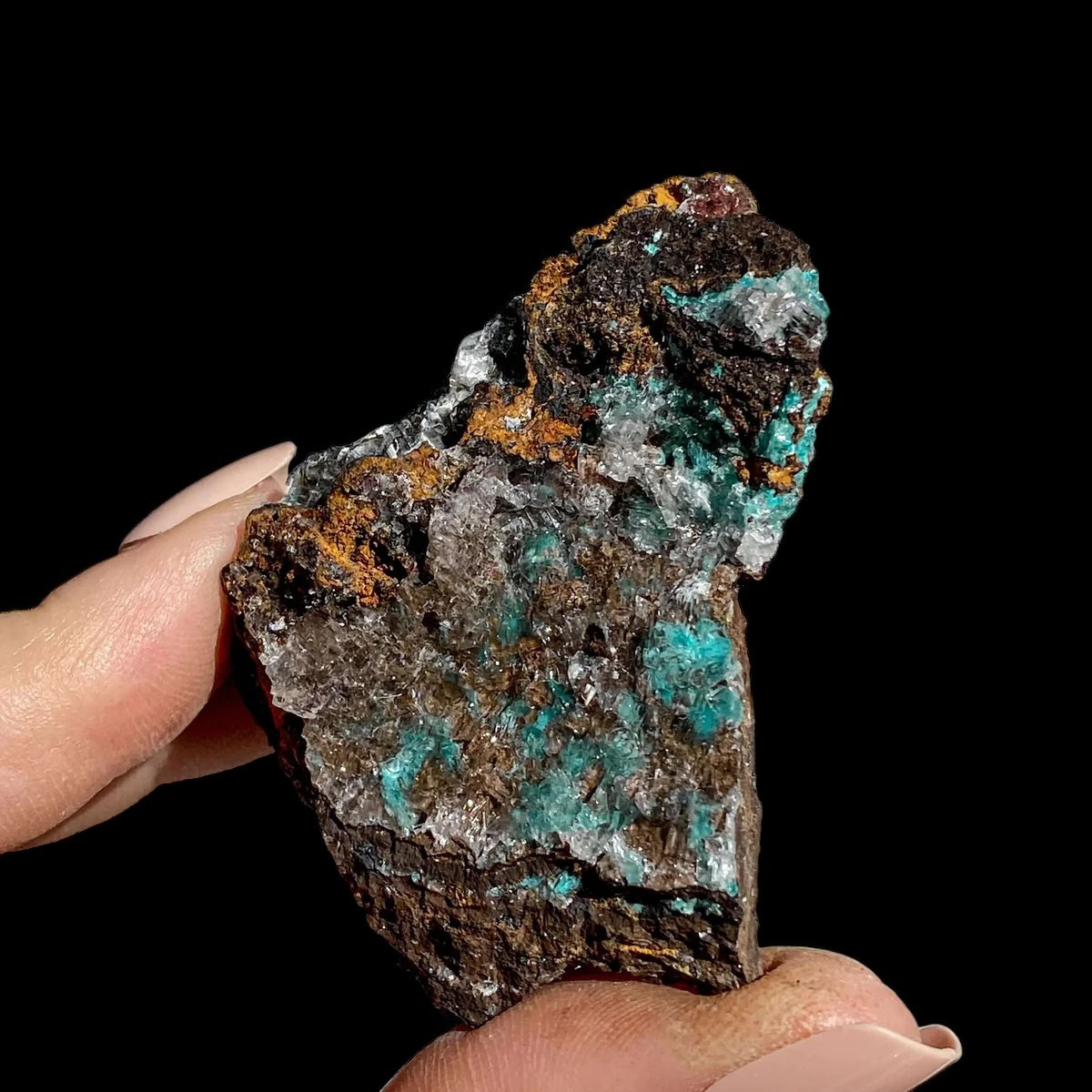 Rosasite for Tranquility and Clarity | Stock Z Mooncat Crystals