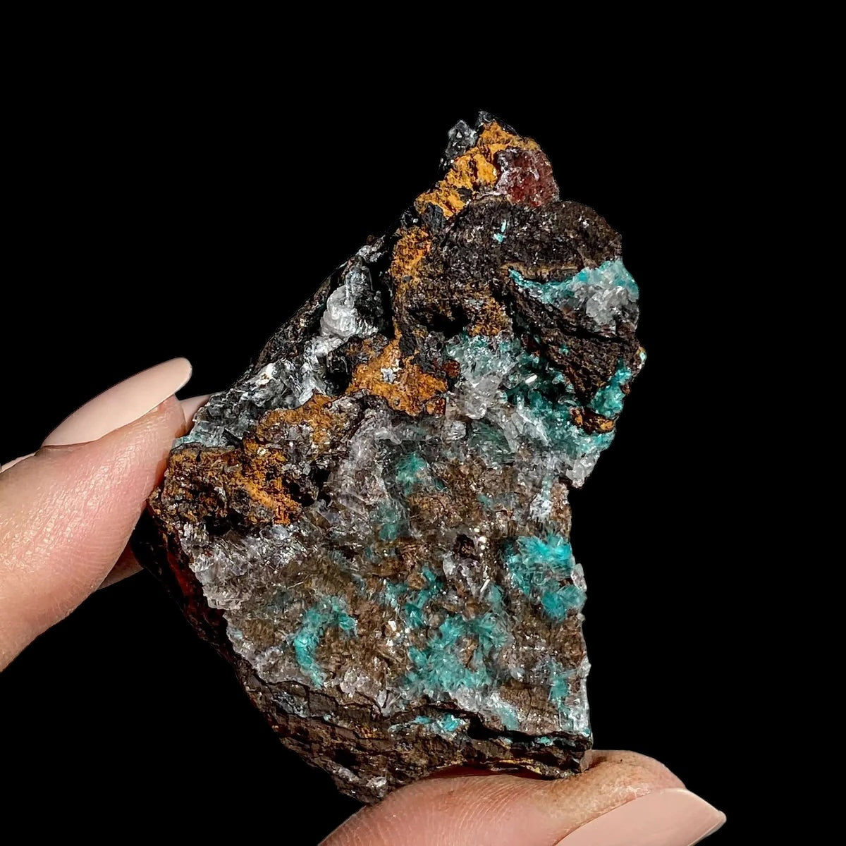 Rosasite for Tranquility and Clarity | Stock Z Mooncat Crystals