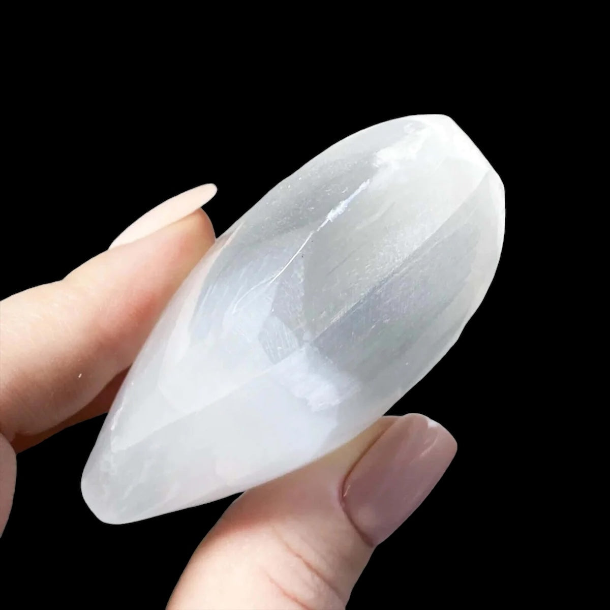 Selenite Heart for Cleansing and Clarity Mooncat Crystals