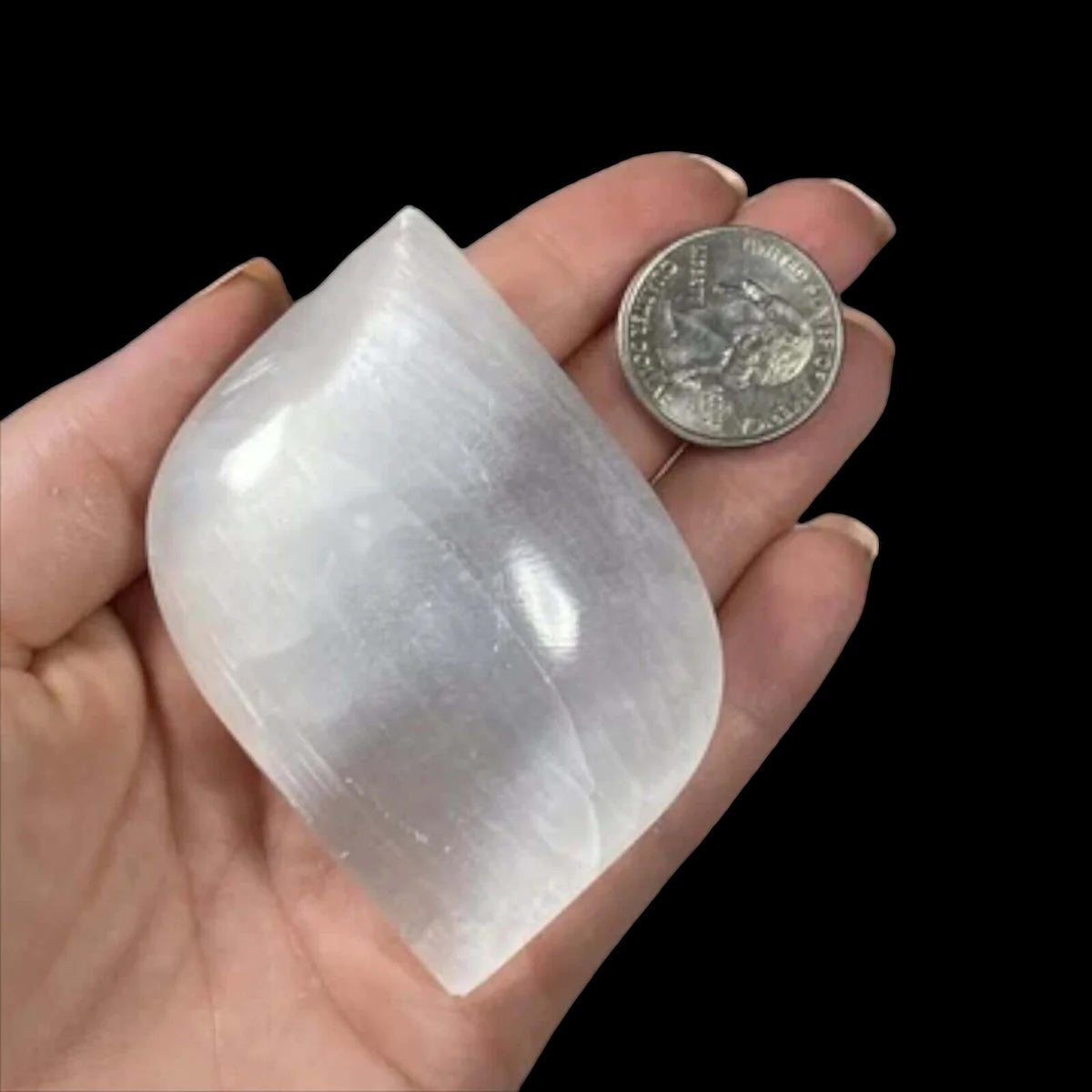 CLEANSING:: Selenite Shape