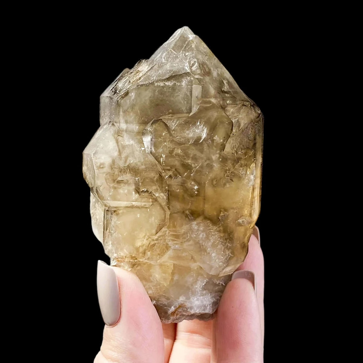 Smoky Elestial Quartz for Transformation and Protection | Stock A Mooncat Crystals