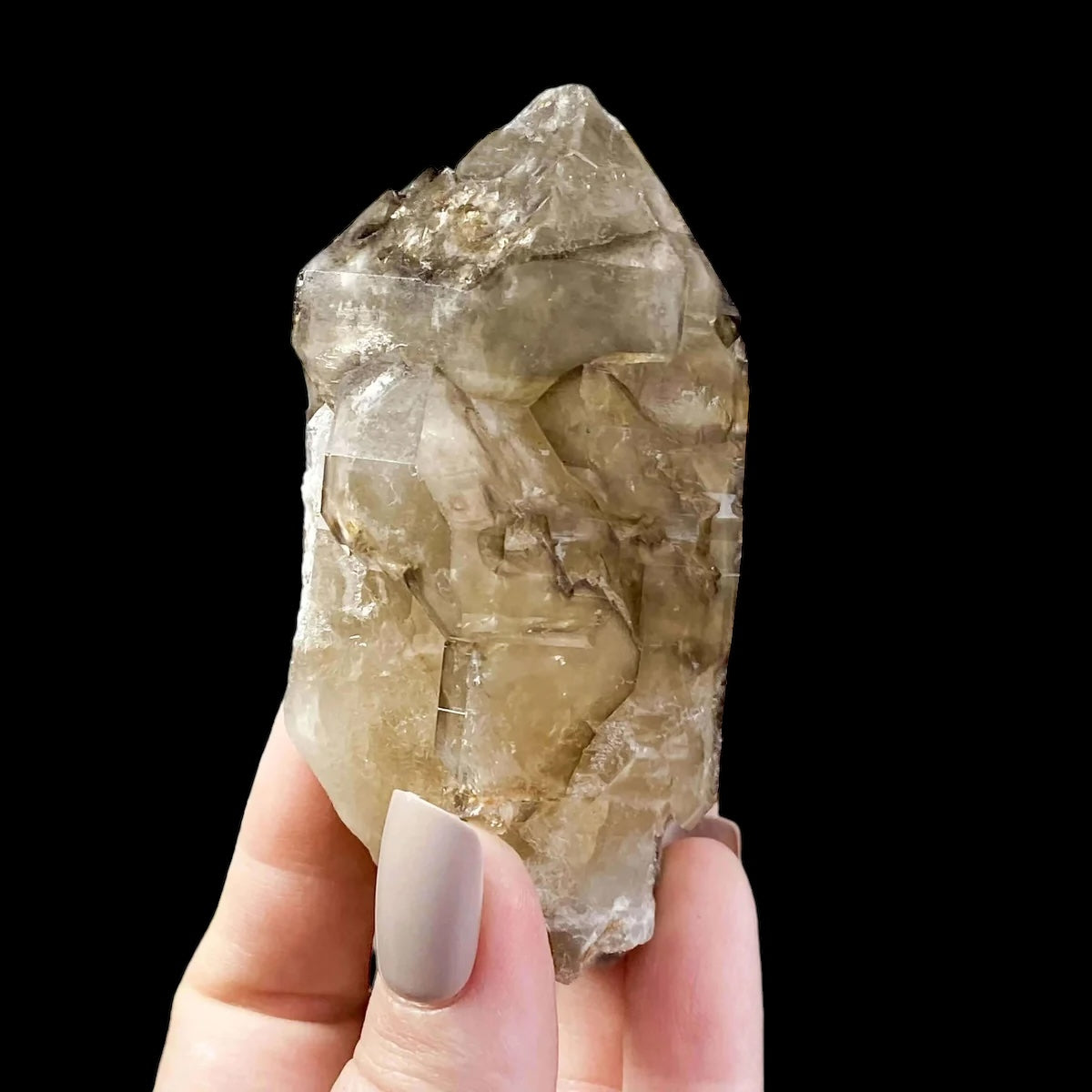 Smoky Elestial Quartz for Transformation and Protection | Stock A Mooncat Crystals