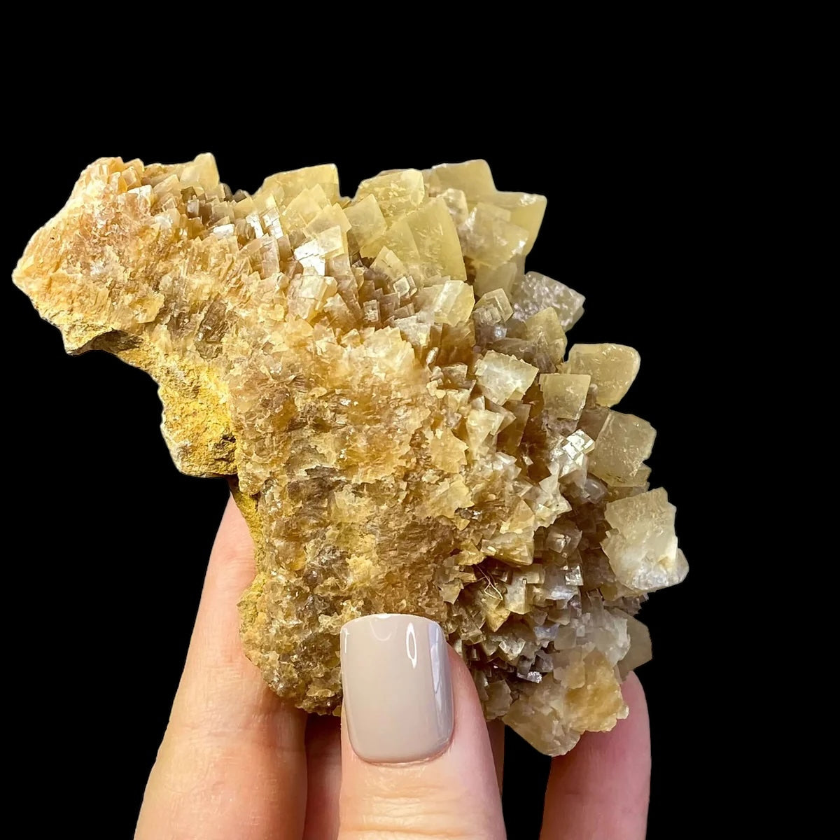 South Dakota Calcite for Grounding and Clarity | Stock C Mooncat Crystals