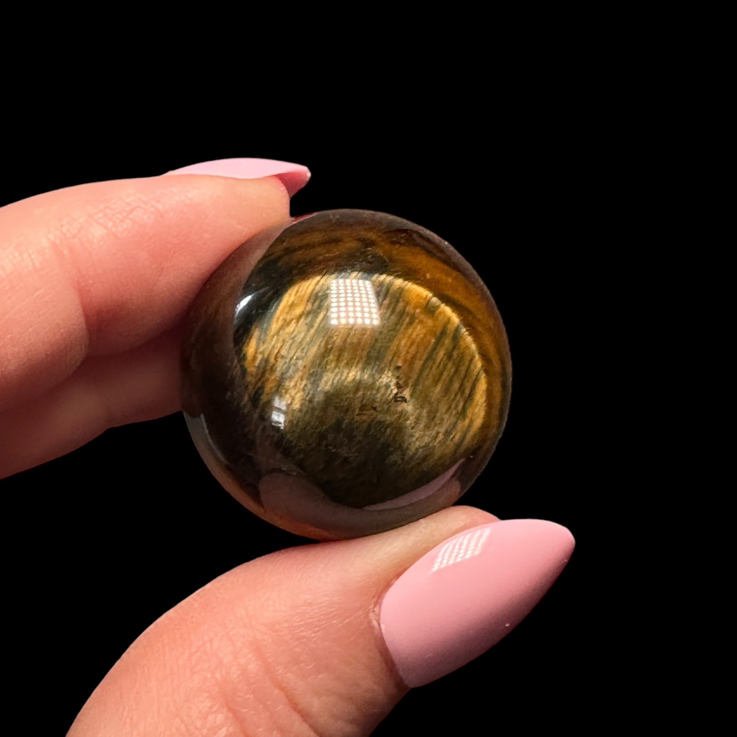 Tiger’s Eye Sphere | Stock B Mooncat Crystals