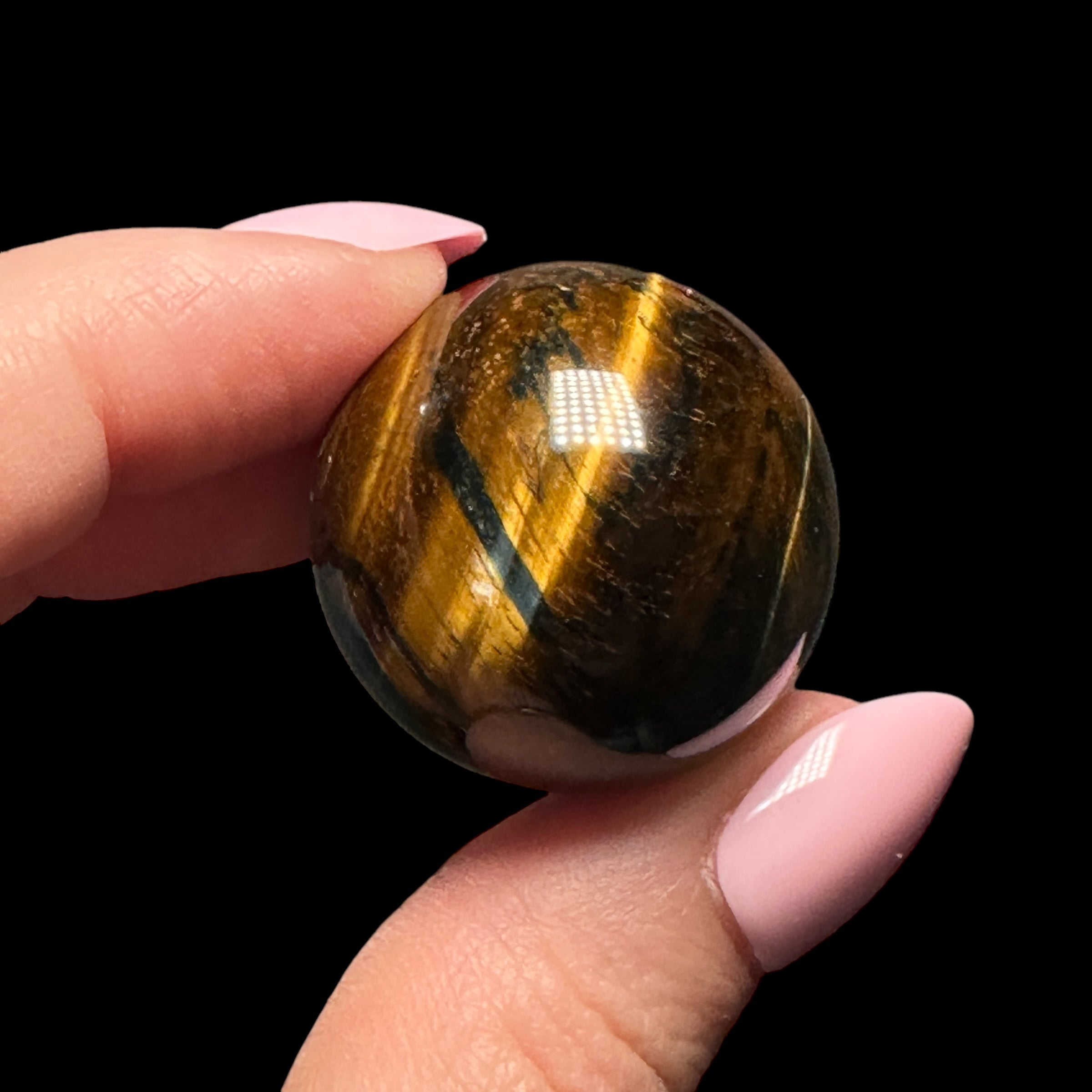 Tiger’s Eye Sphere | Stock B Mooncat Crystals