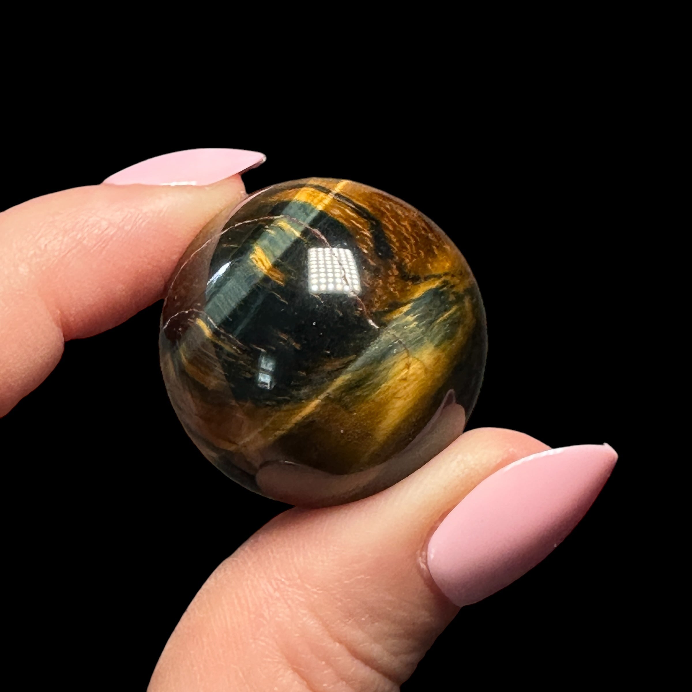 Tiger’s Eye Sphere | Stock B Mooncat Crystals