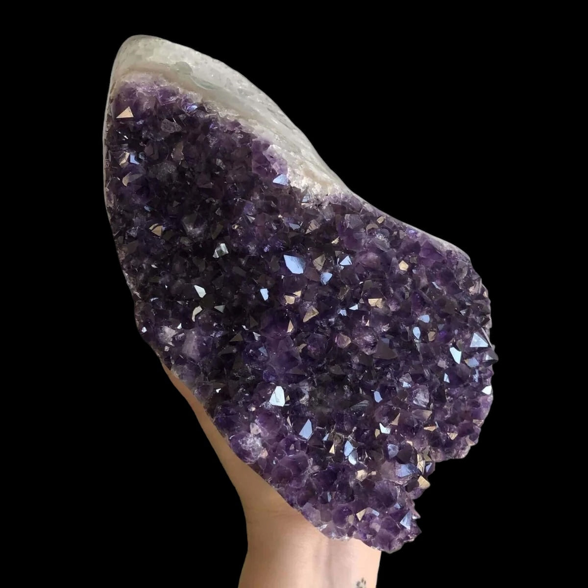 Uruguayan Amethyst Geode for Balance and Intuition Mooncat Crystals