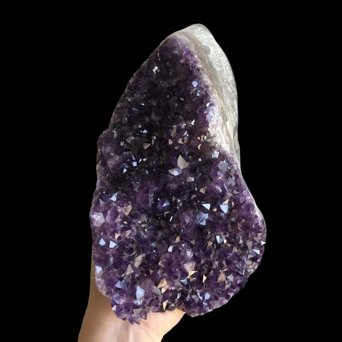 Uruguayan Amethyst Geode for Balance and Intuition Mooncat Crystals