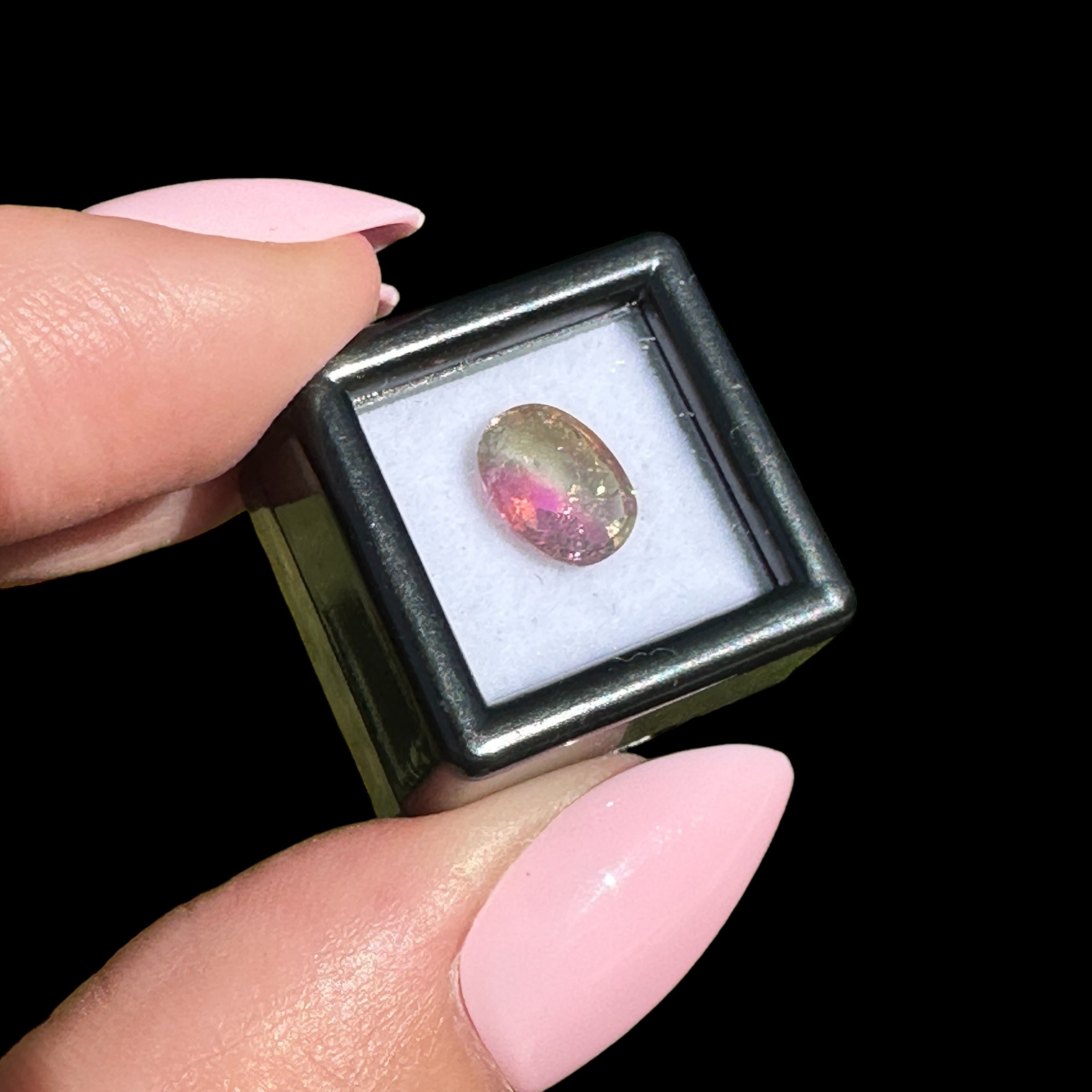 Watermelon Tourmaline for Balance and Love Mooncat Crystals