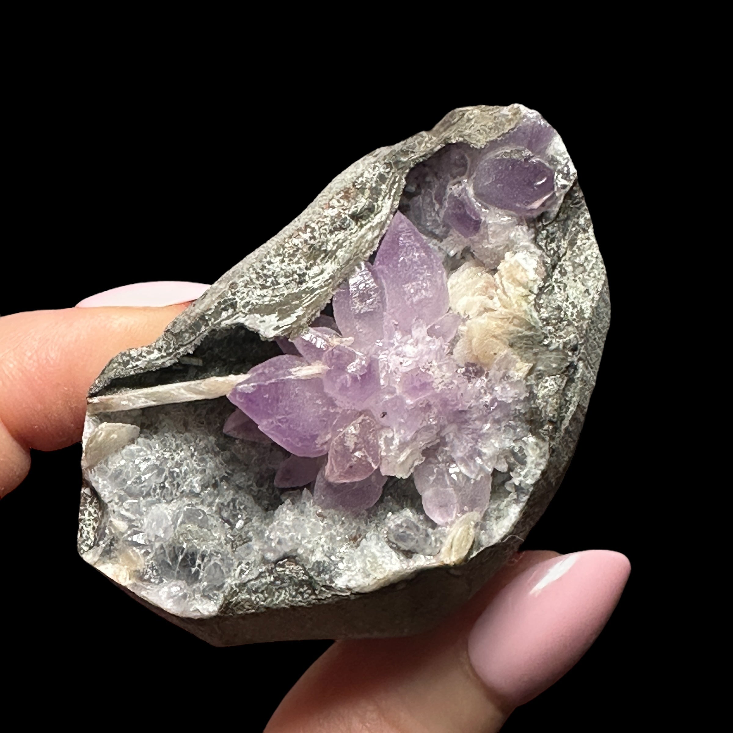 Amethyst Flower Bouquet - Mooncat Crystals