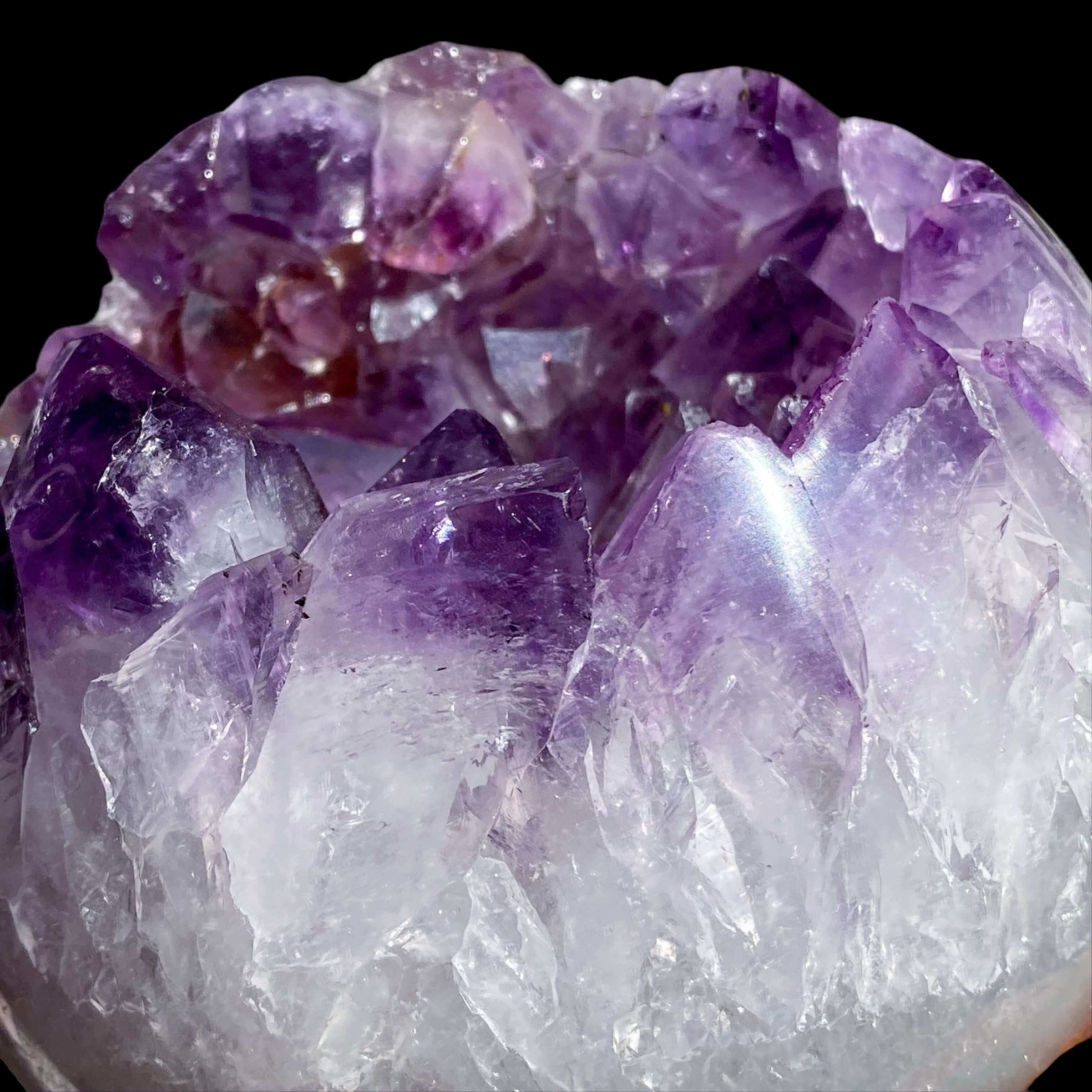 Amethyst Geode Sphere | Stock F - Mooncat Crystals