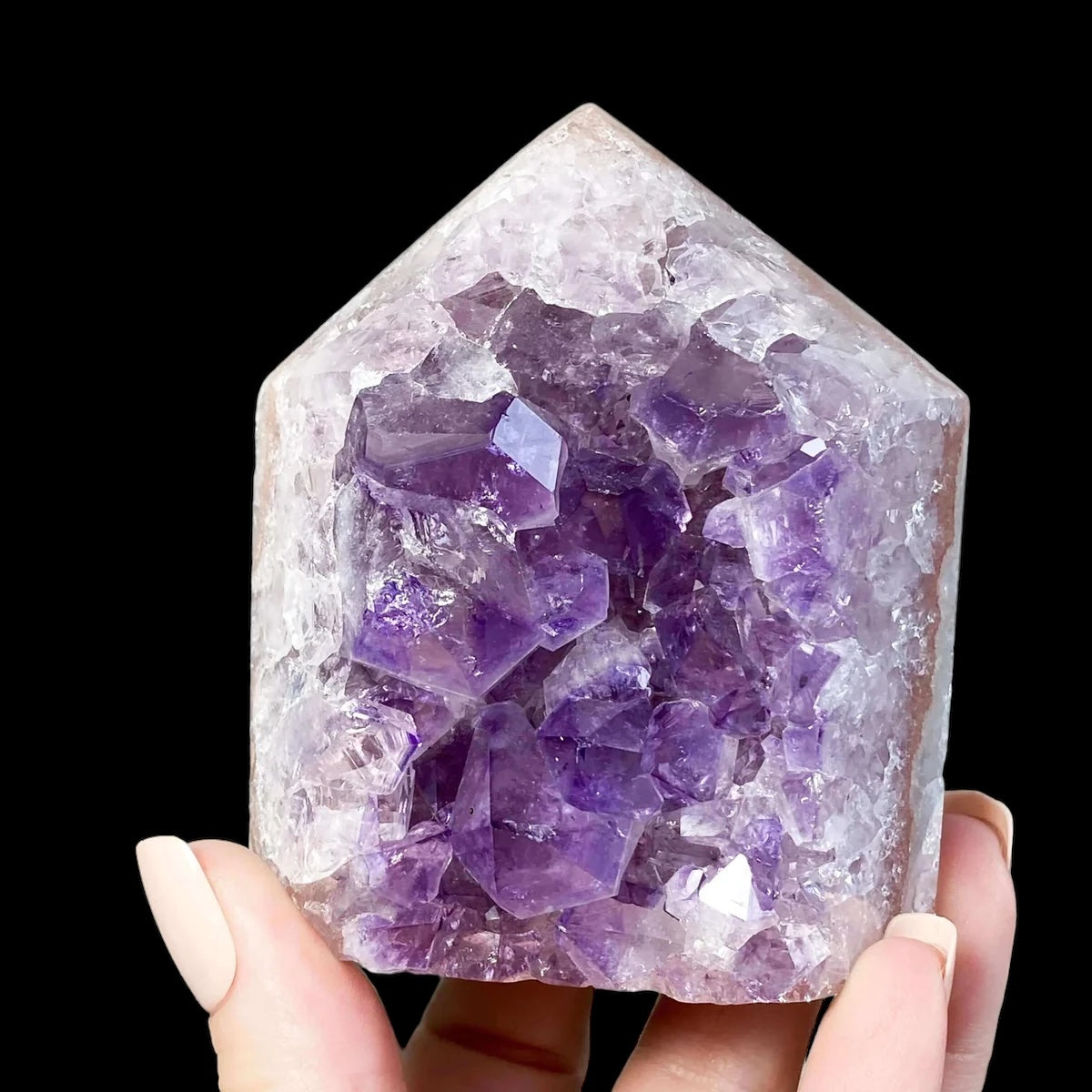 Amethyst Geode Tower | Stock G - Mooncat Crystals