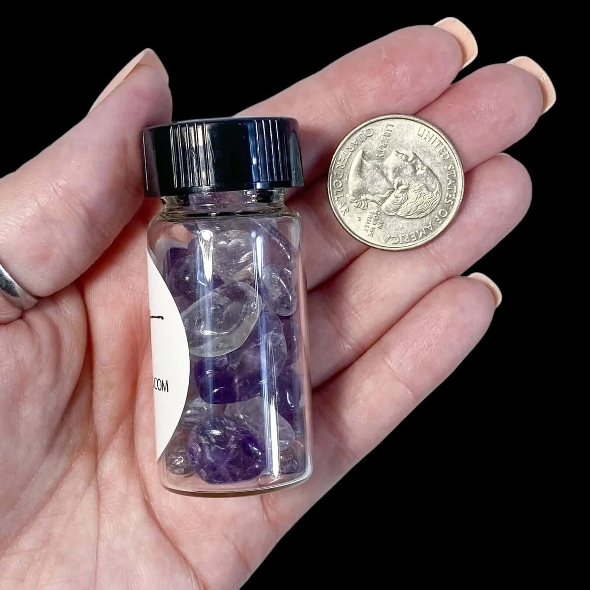 Amethyst Tumbles - Mooncat Crystals