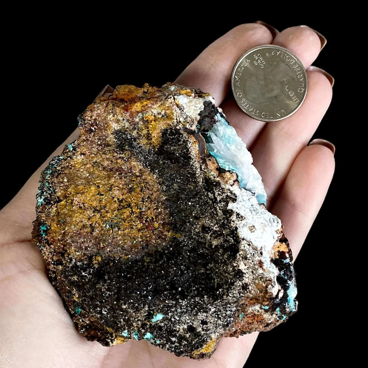 Aurichalcite | Stock B - Mooncat Crystals