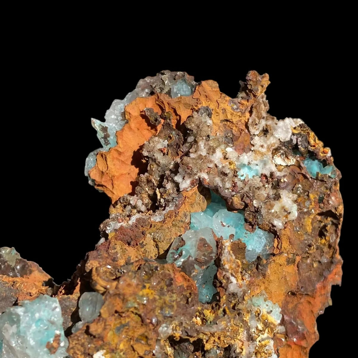 Aurichalcite with Calcite | Stock D - Mooncat Crystals