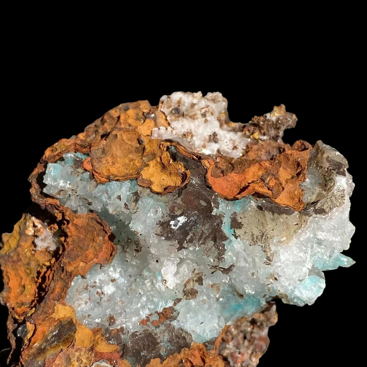 Aurichalcite with Calcite | Stock D - Mooncat Crystals