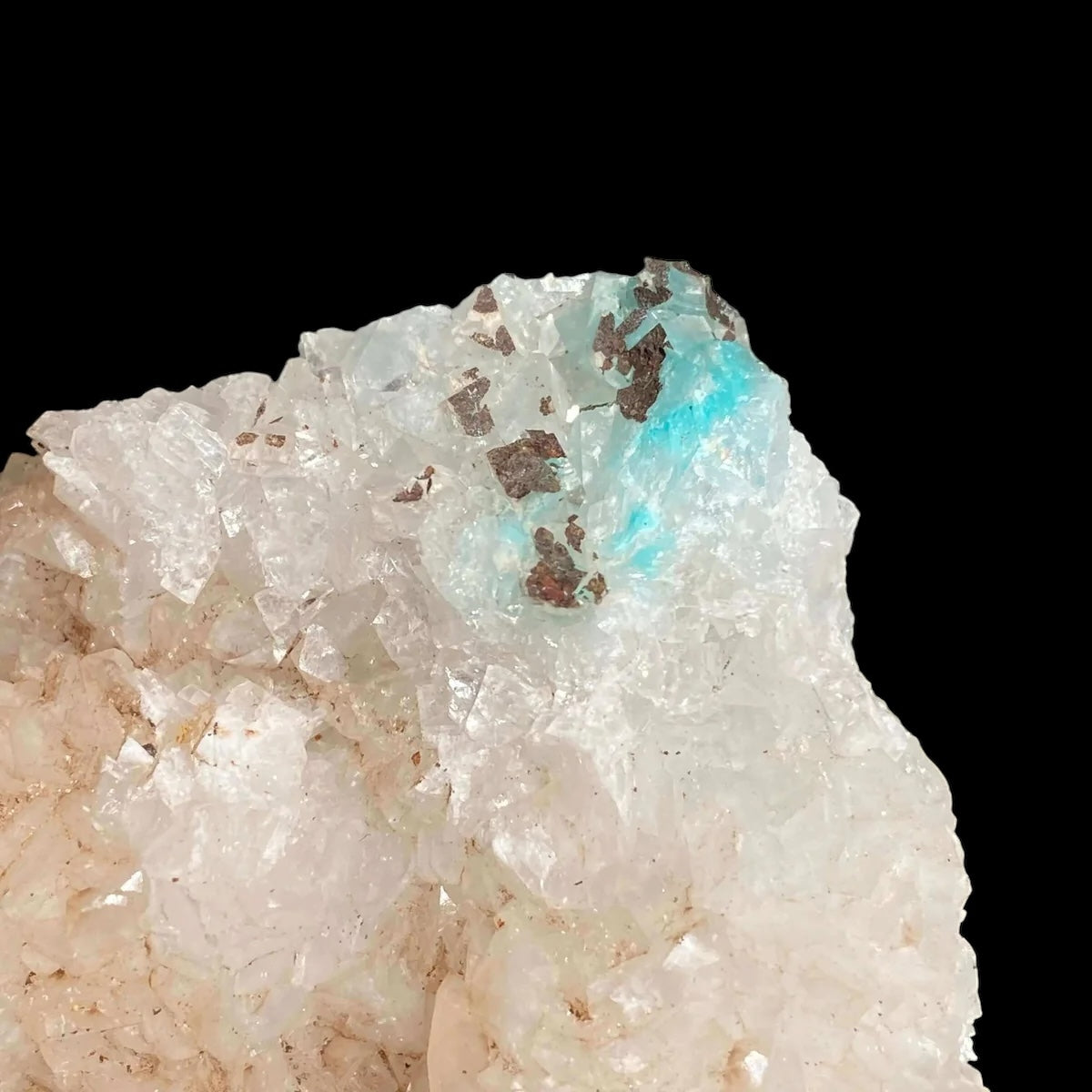 Aurichalcite with Calcite | Stock E - Mooncat Crystals