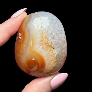 Carnelian Palm Stone | Stock A - Mooncat Crystals