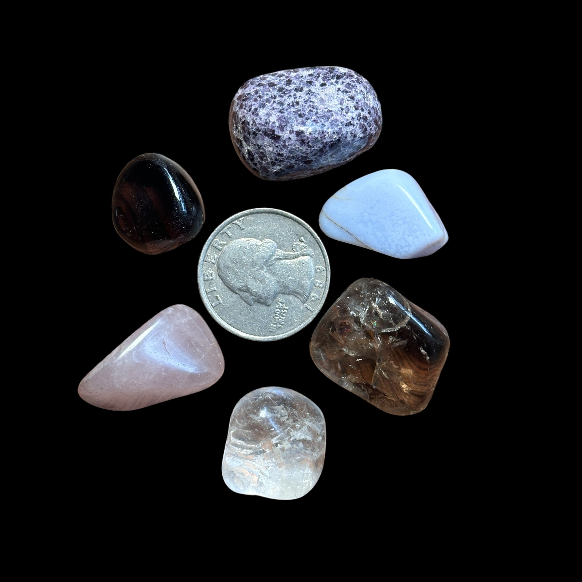 Crystals for Pet Grief & Loss Crystal Kit - 6 Piece Set - Mooncat Crystals