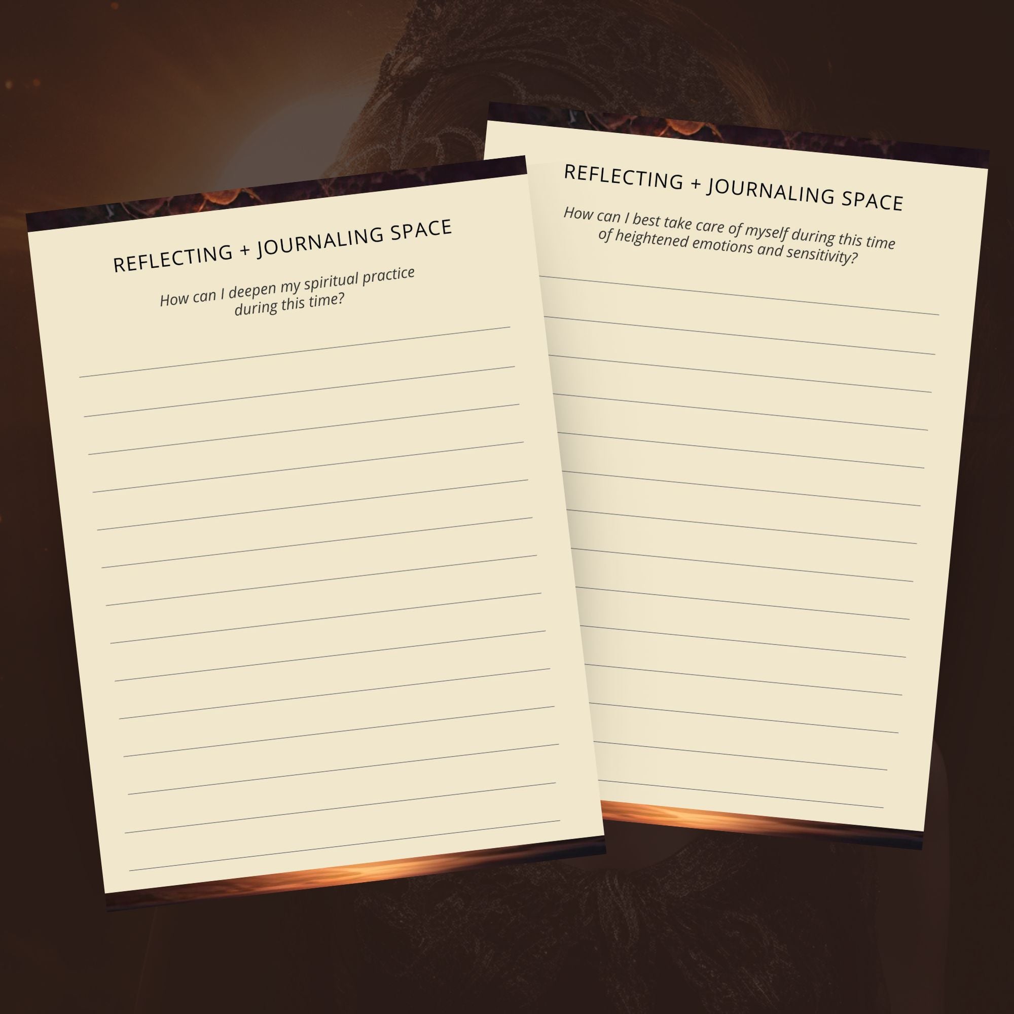 Eclipse Season Journal | Instant Download - Mooncat Crystals
