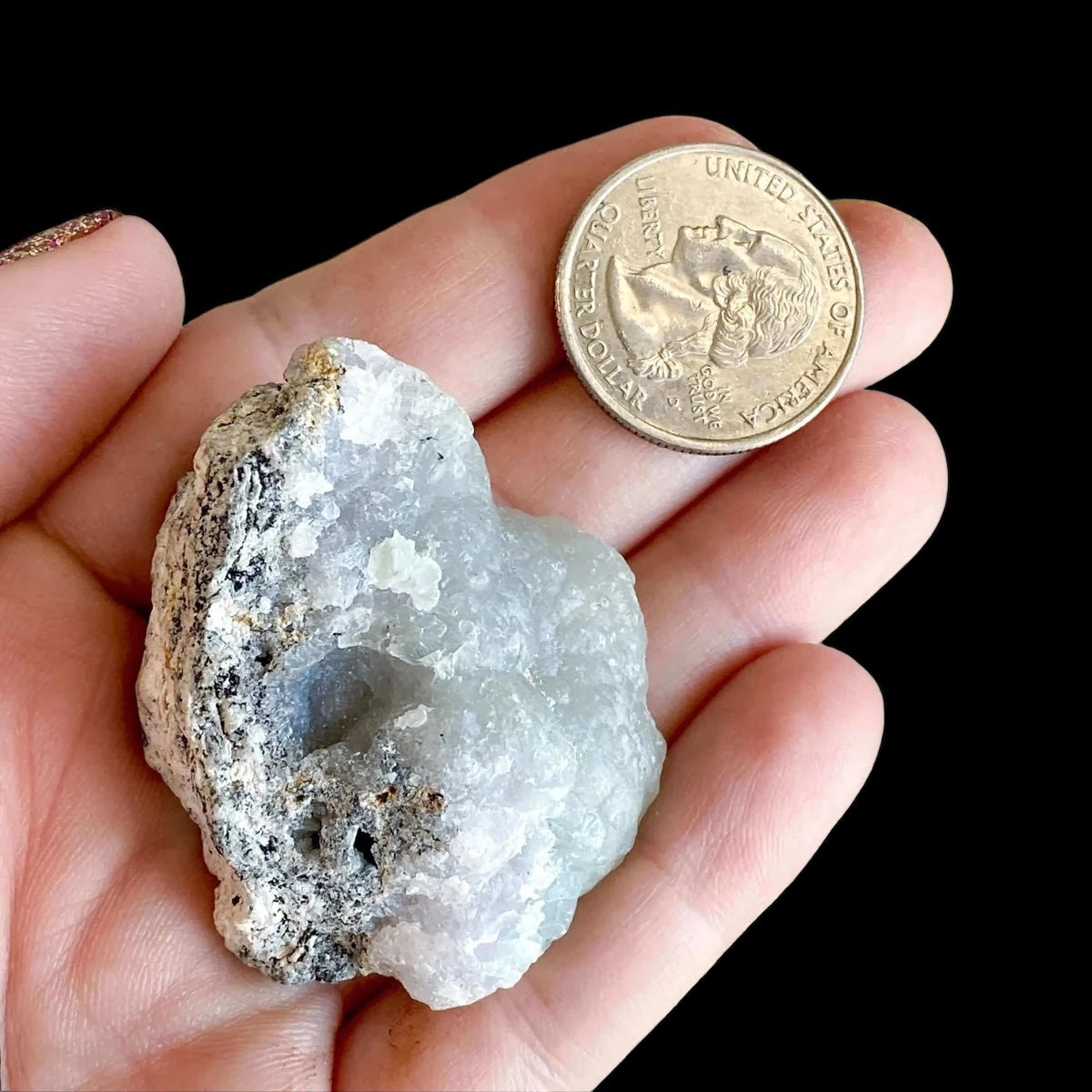 Lavender Grey Smithsonite | Stock G - Mooncat Crystals