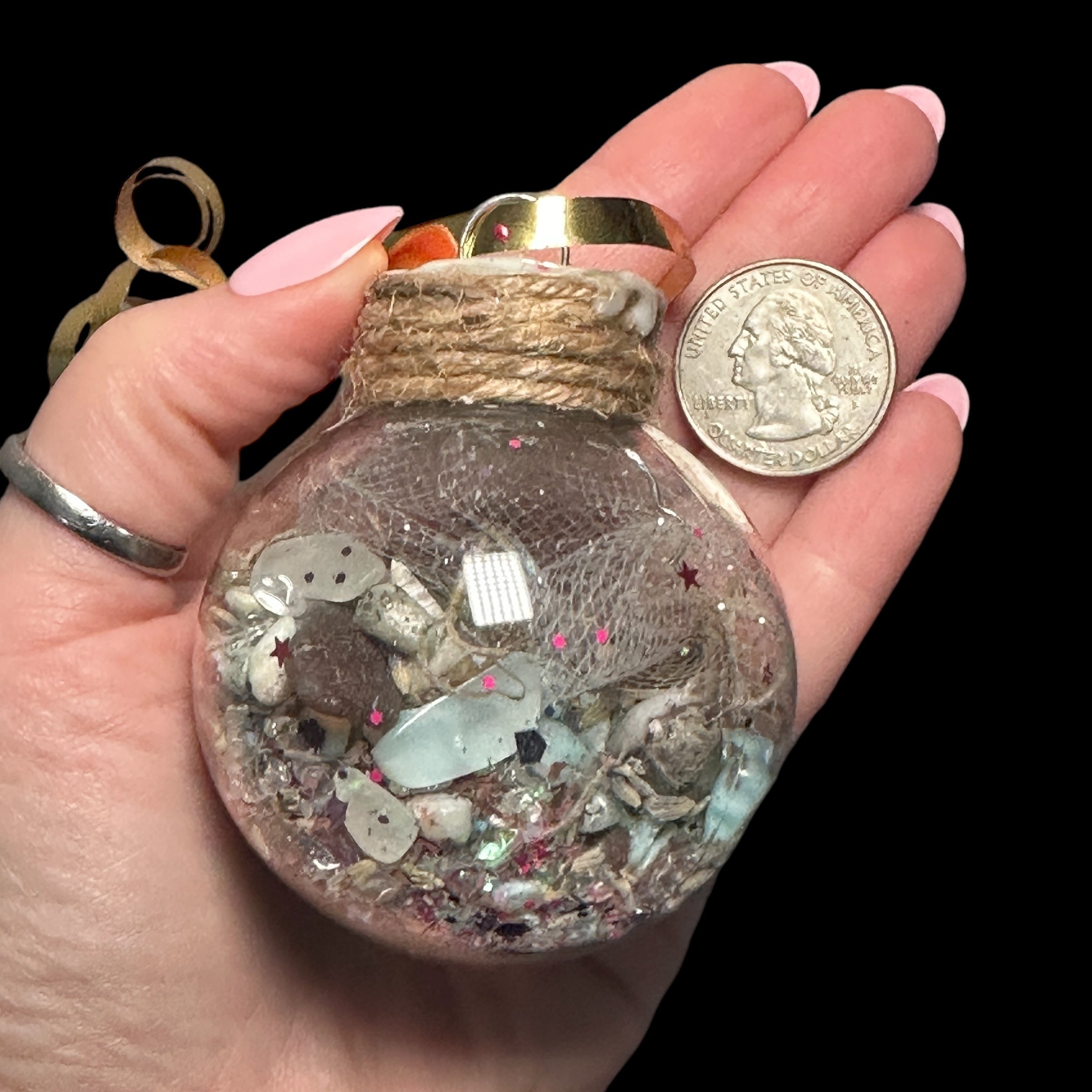 Mermaid Magic Witch Ball - Mooncat Crystals