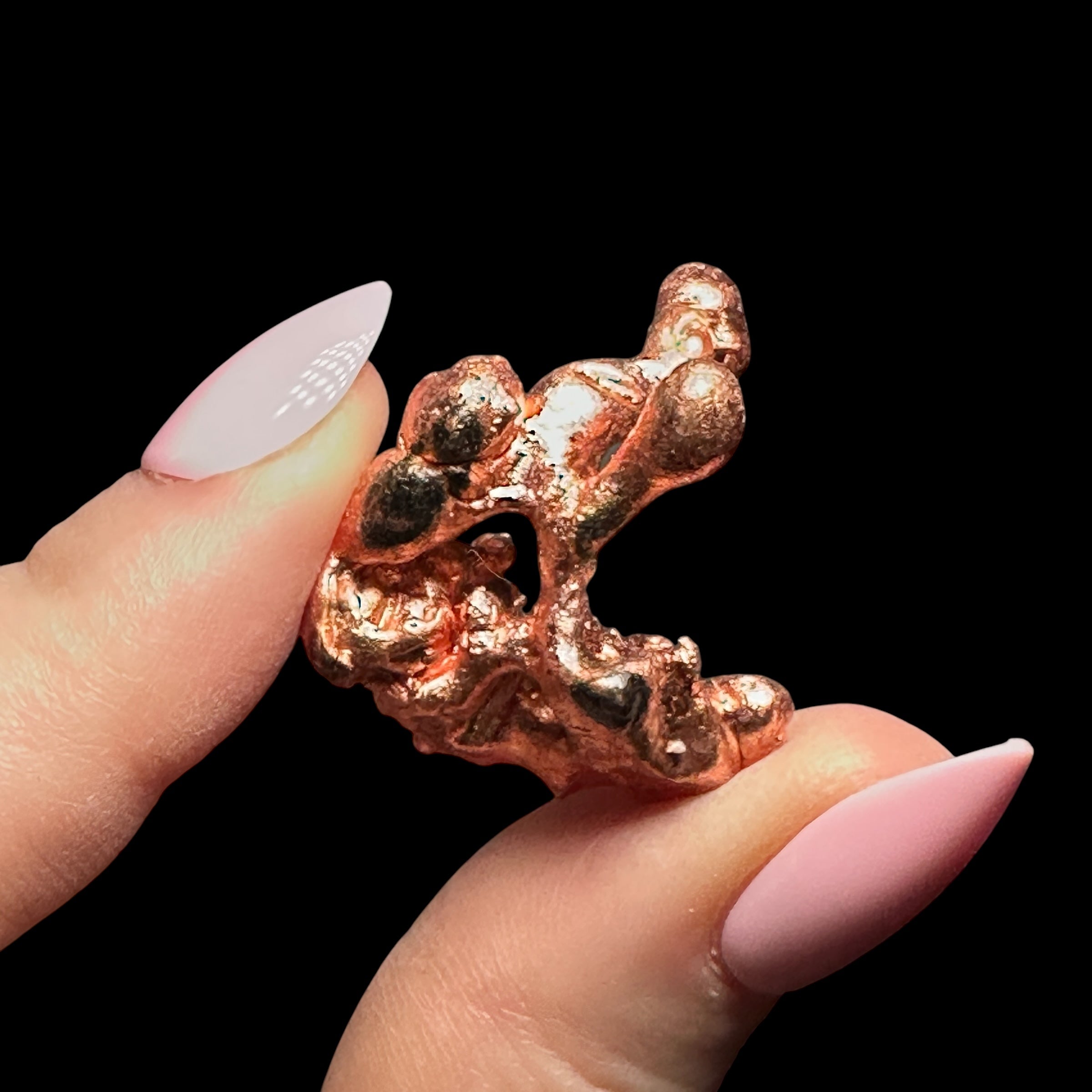 Michigan Copper Splash Freeform - Mooncat Crystals