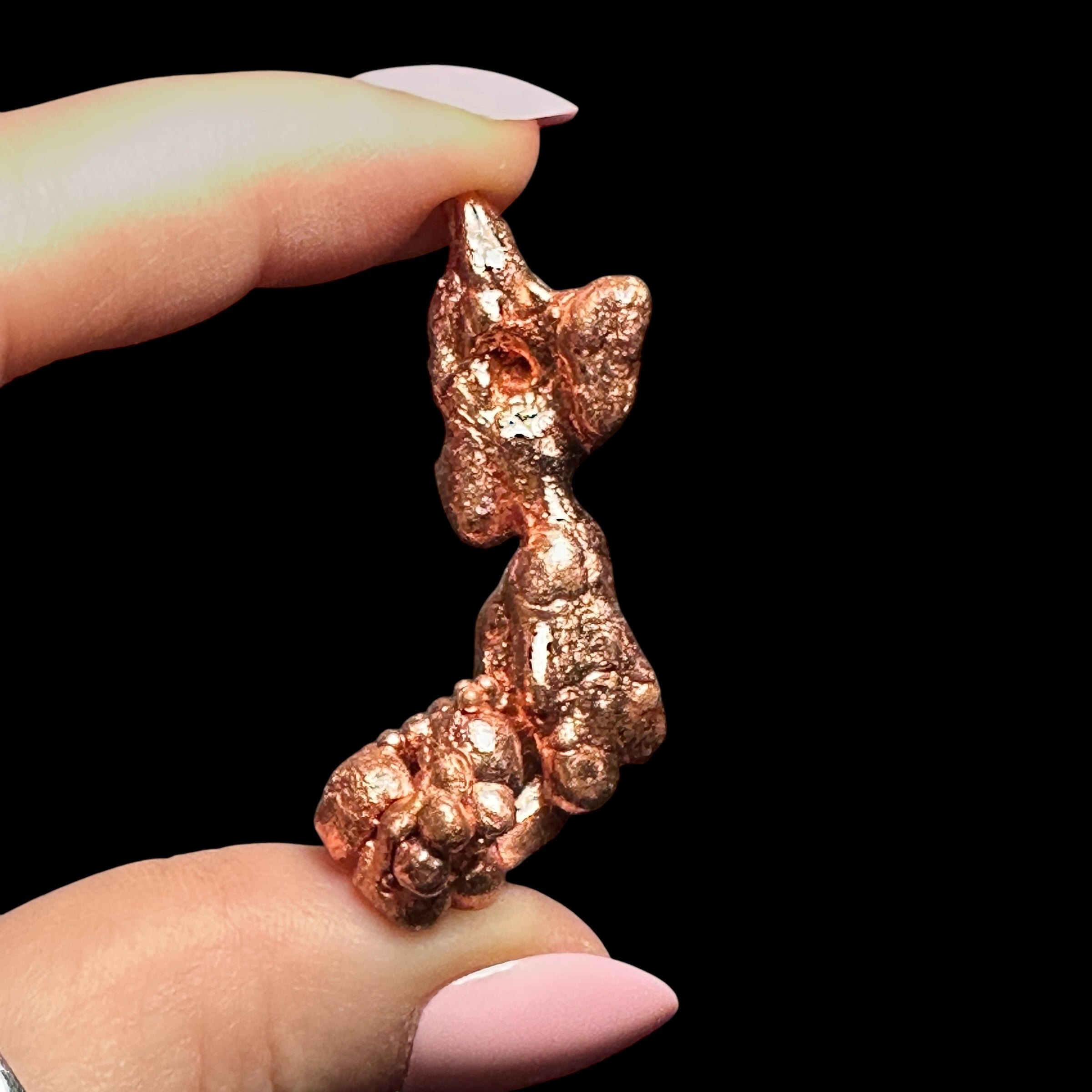 Michigan Copper Splash Freeform - Mooncat Crystals