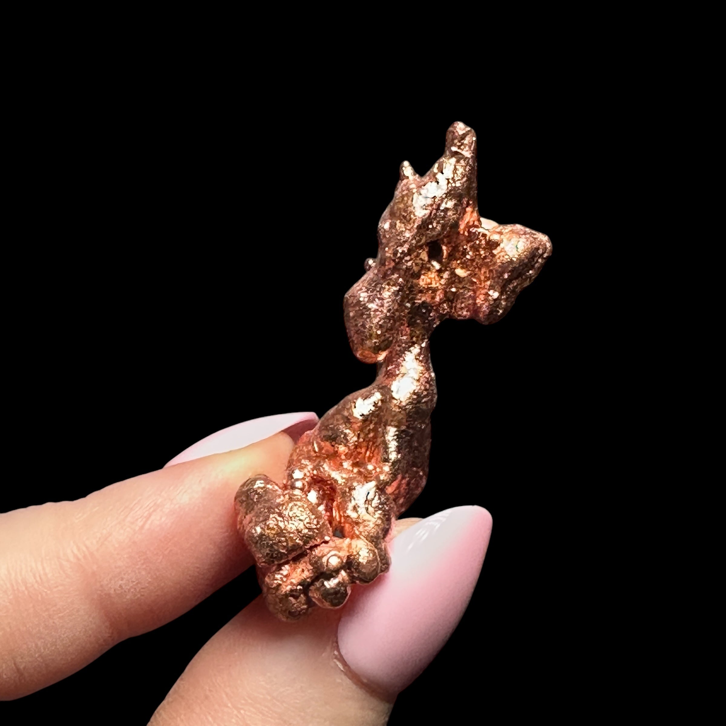 Michigan Copper Splash Freeform - Mooncat Crystals