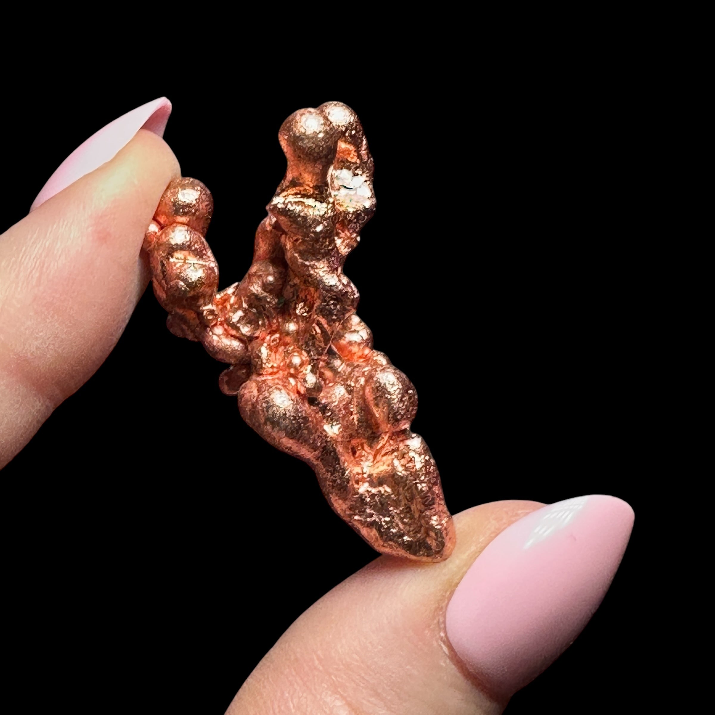 Michigan Copper Splash Freeform - Mooncat Crystals