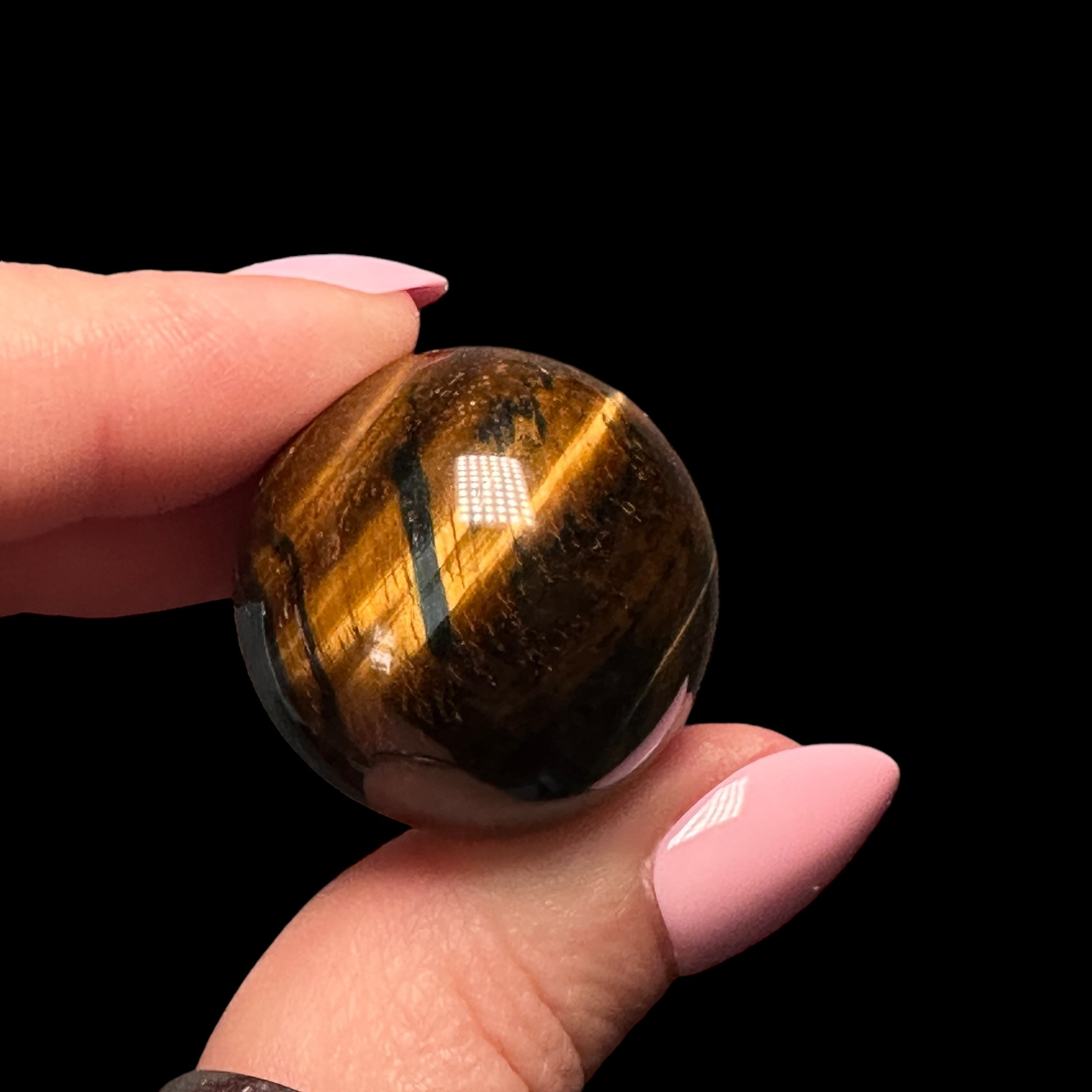 Tiger’s Eye Sphere | Stock B - Mooncat Crystals