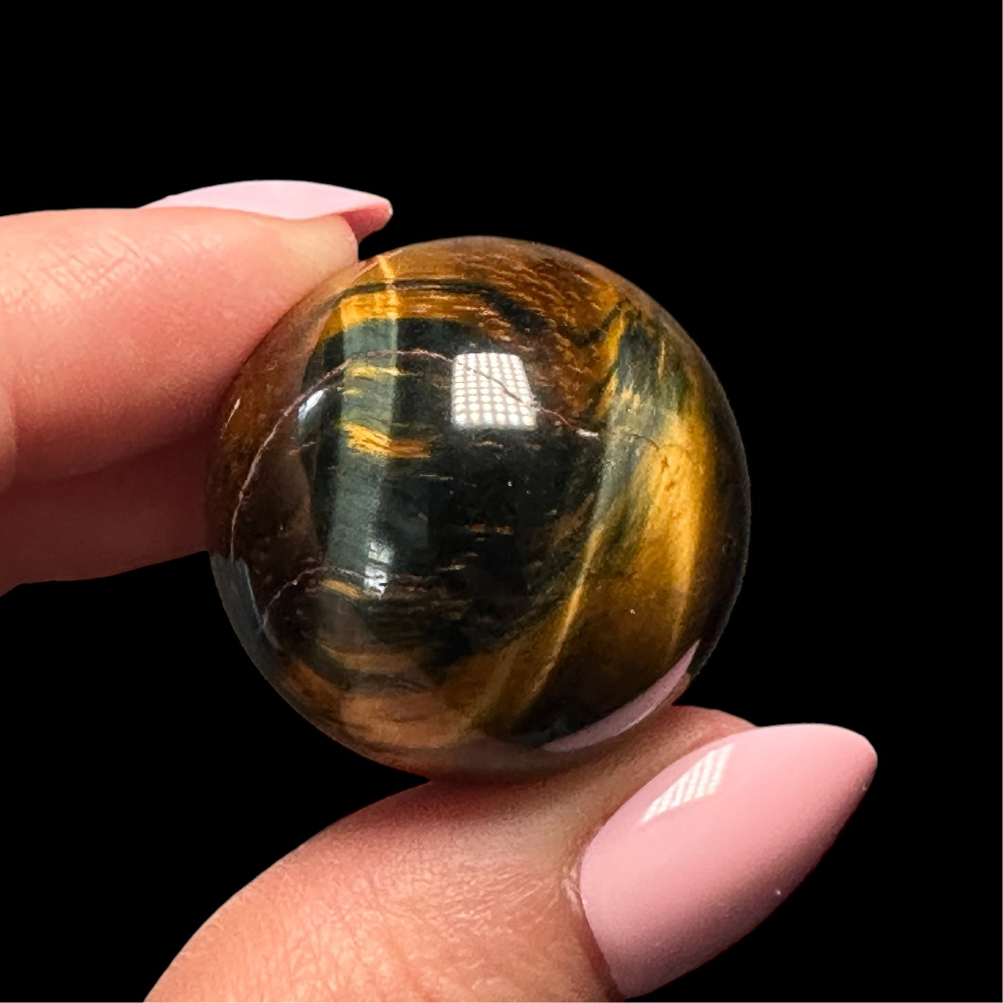 Tiger’s Eye Sphere | Stock B - Mooncat Crystals
