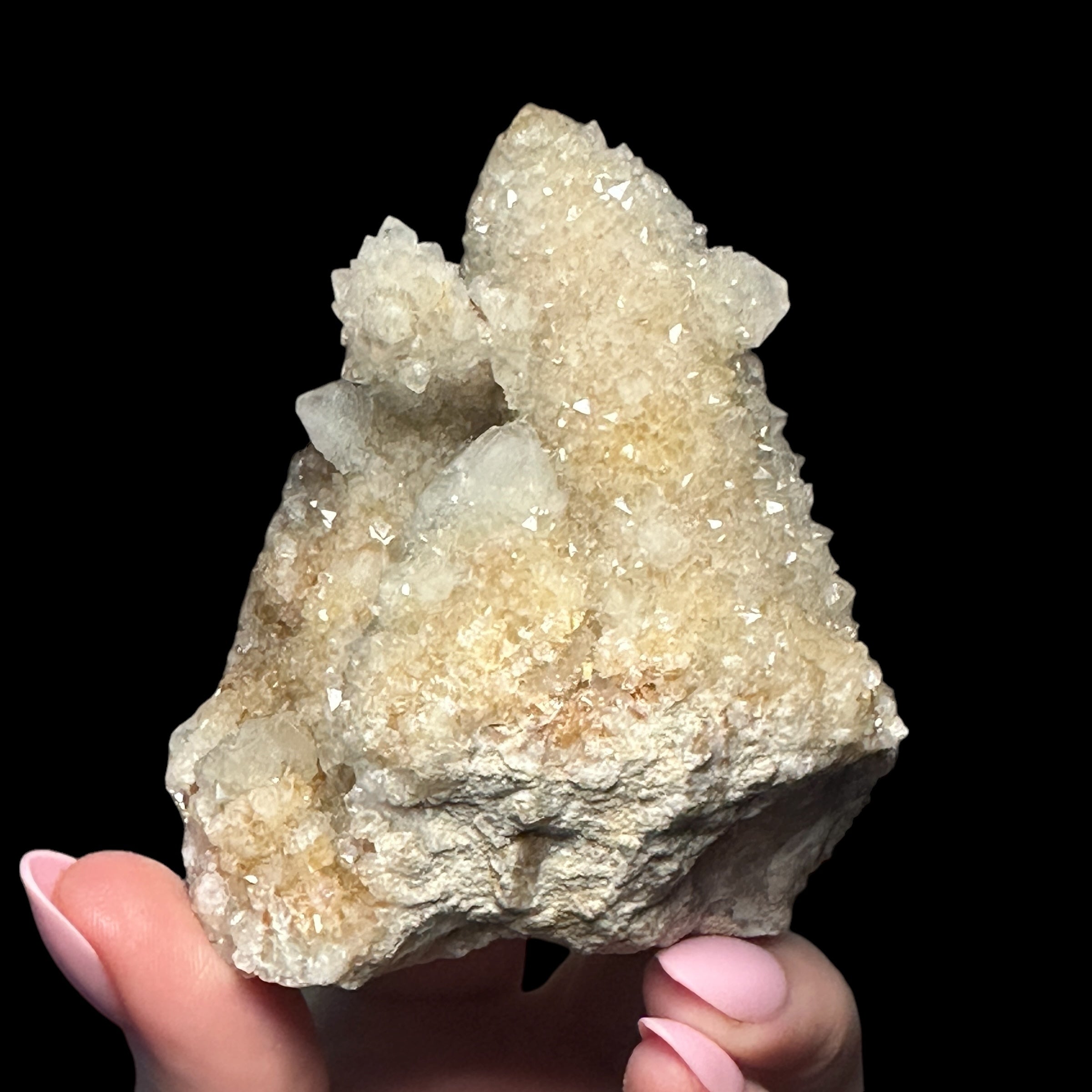 White Spirit Quartz Cluster - Mooncat Crystals