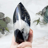 Black Tourmaline Flame | Stock A Mooncat Crystals