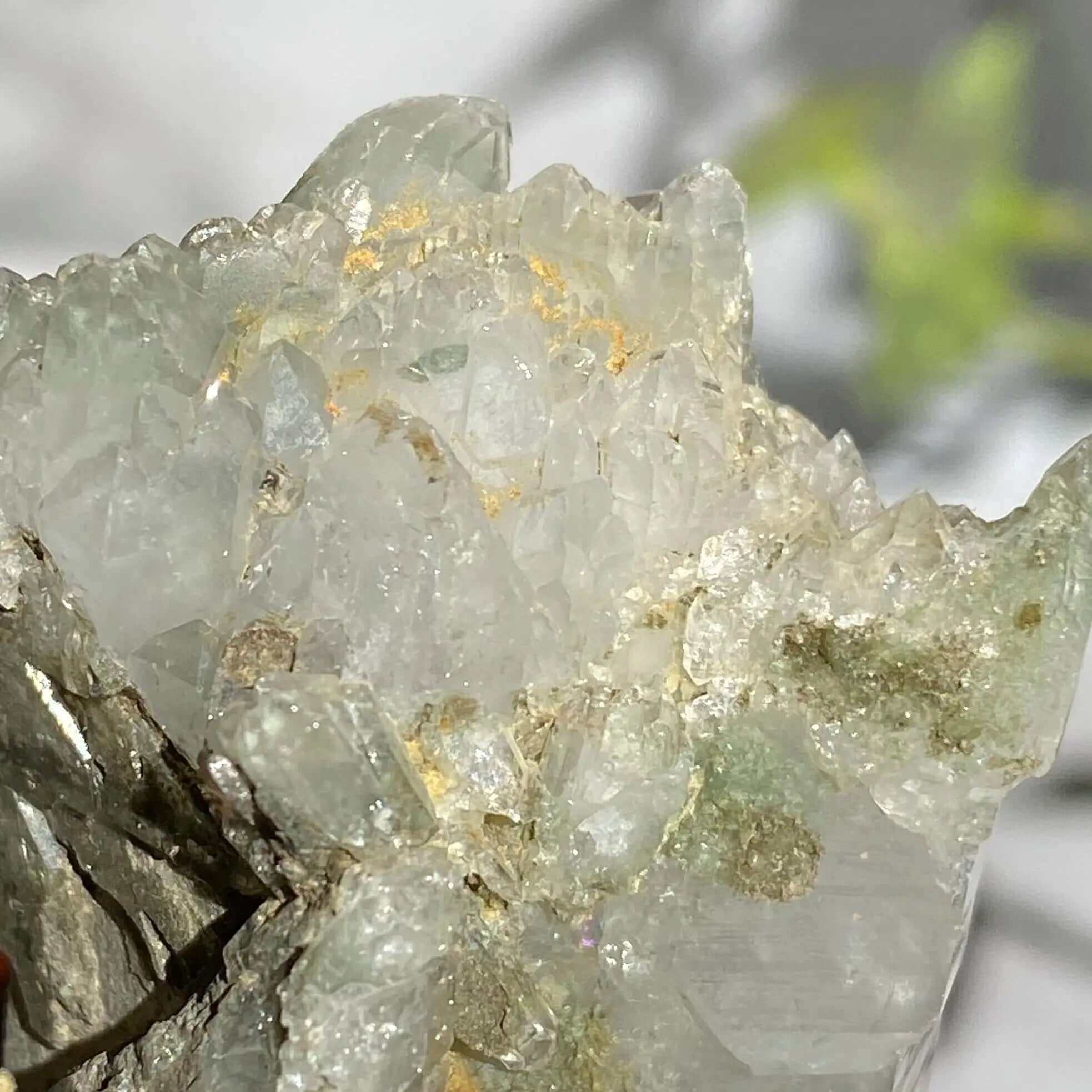Chlorite-Included Quartz | Stock D Mooncat Crystals