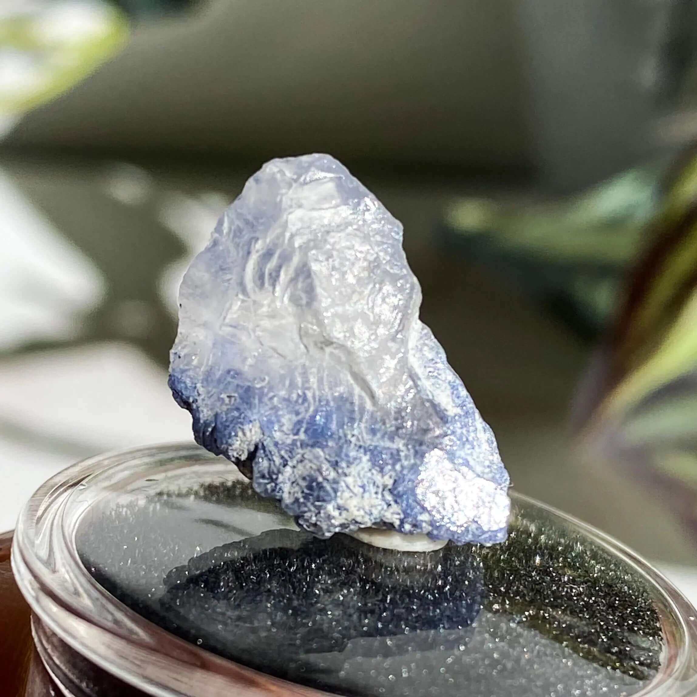 Dumortierite in Quartz | Stock K