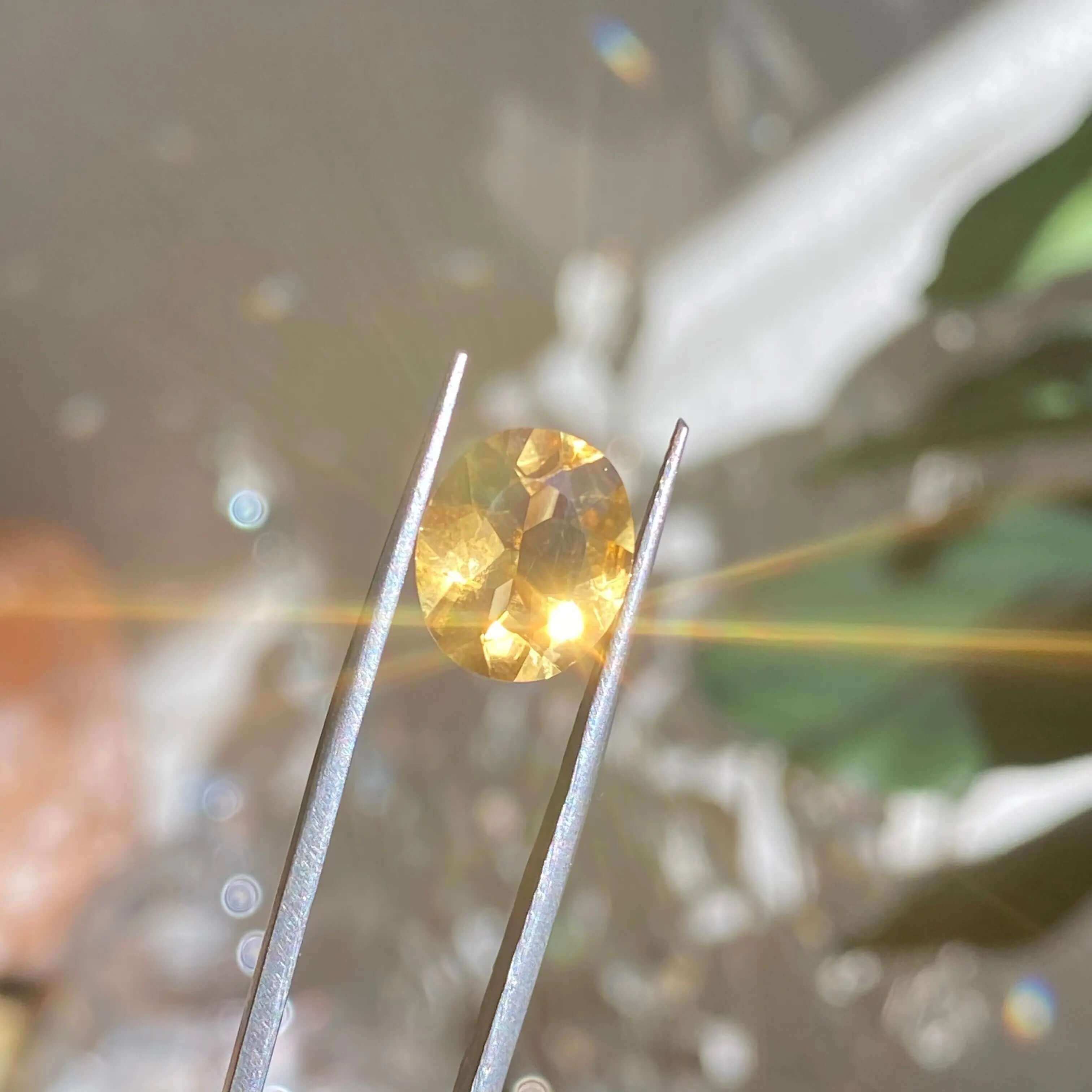 Faceted Natural Citrine | Stock D Mooncat Crystals