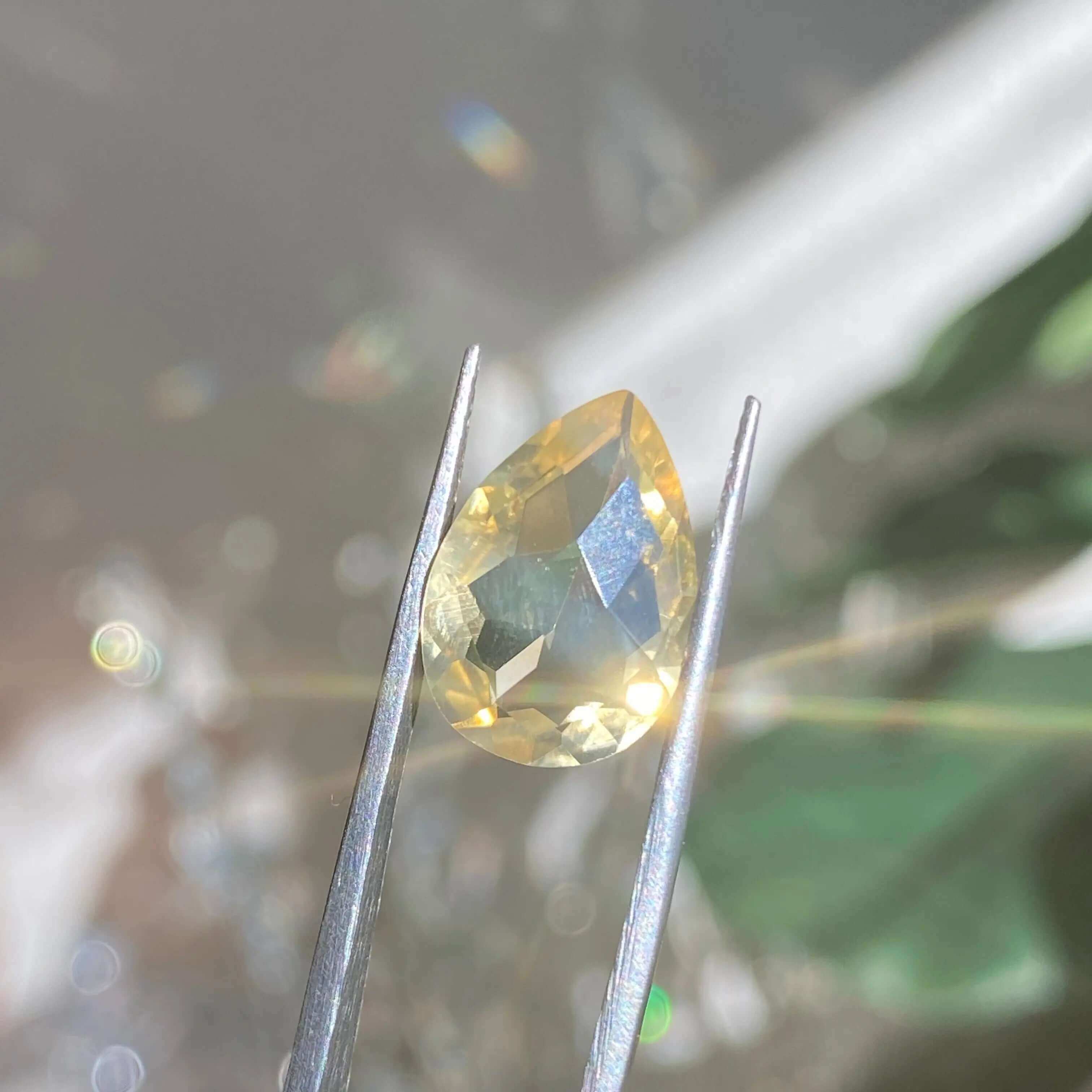 Faceted Natural Citrine for Wealth and Success | Stock C Mooncat Crystals