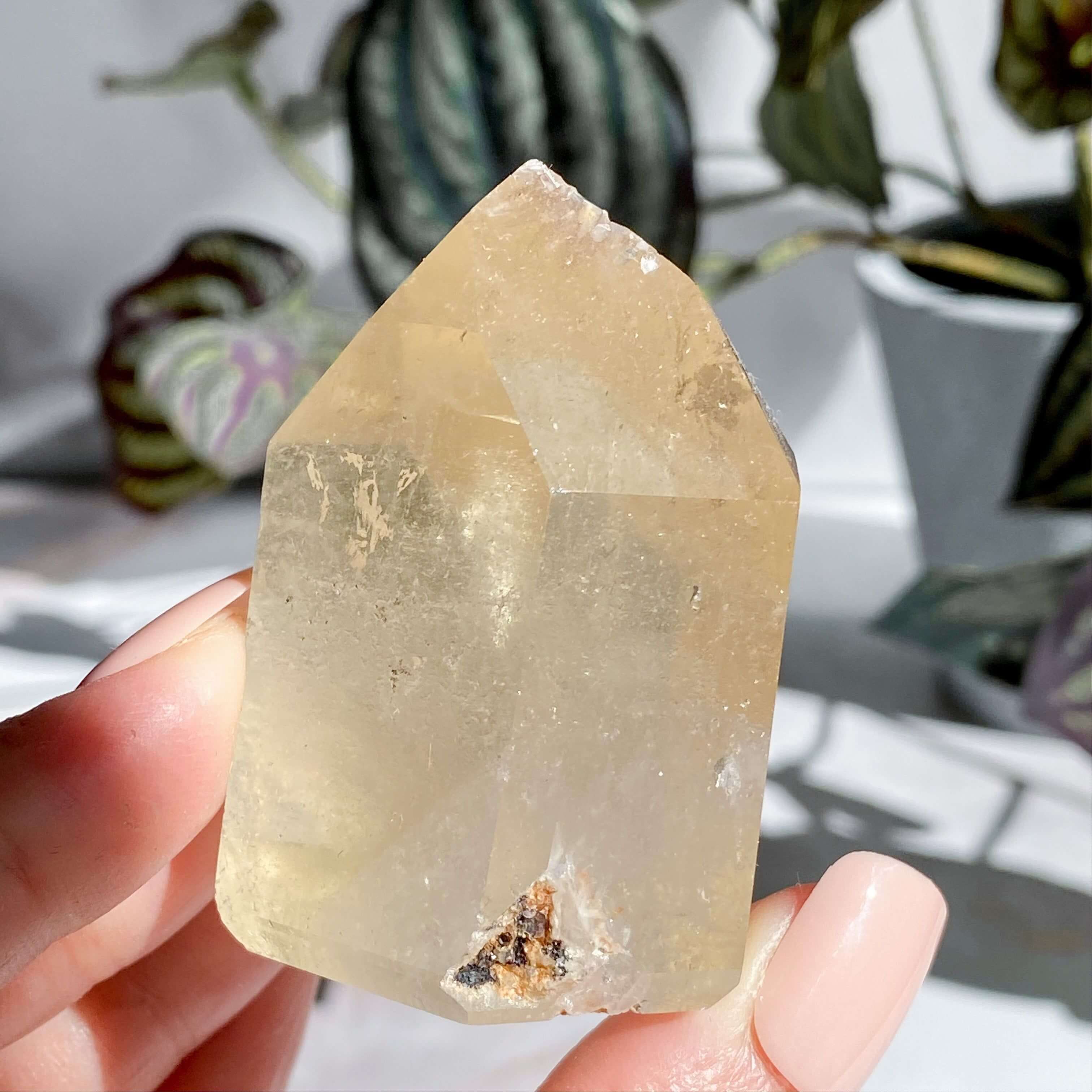 Natural UNTREATED Citrine Tower | Stock M Mooncat Crystals