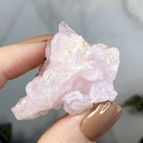 Pink Chalcedony Rose Mooncat Crystals