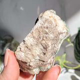 Purple Fluorite with Malachite | Stock J Mooncat Crystals