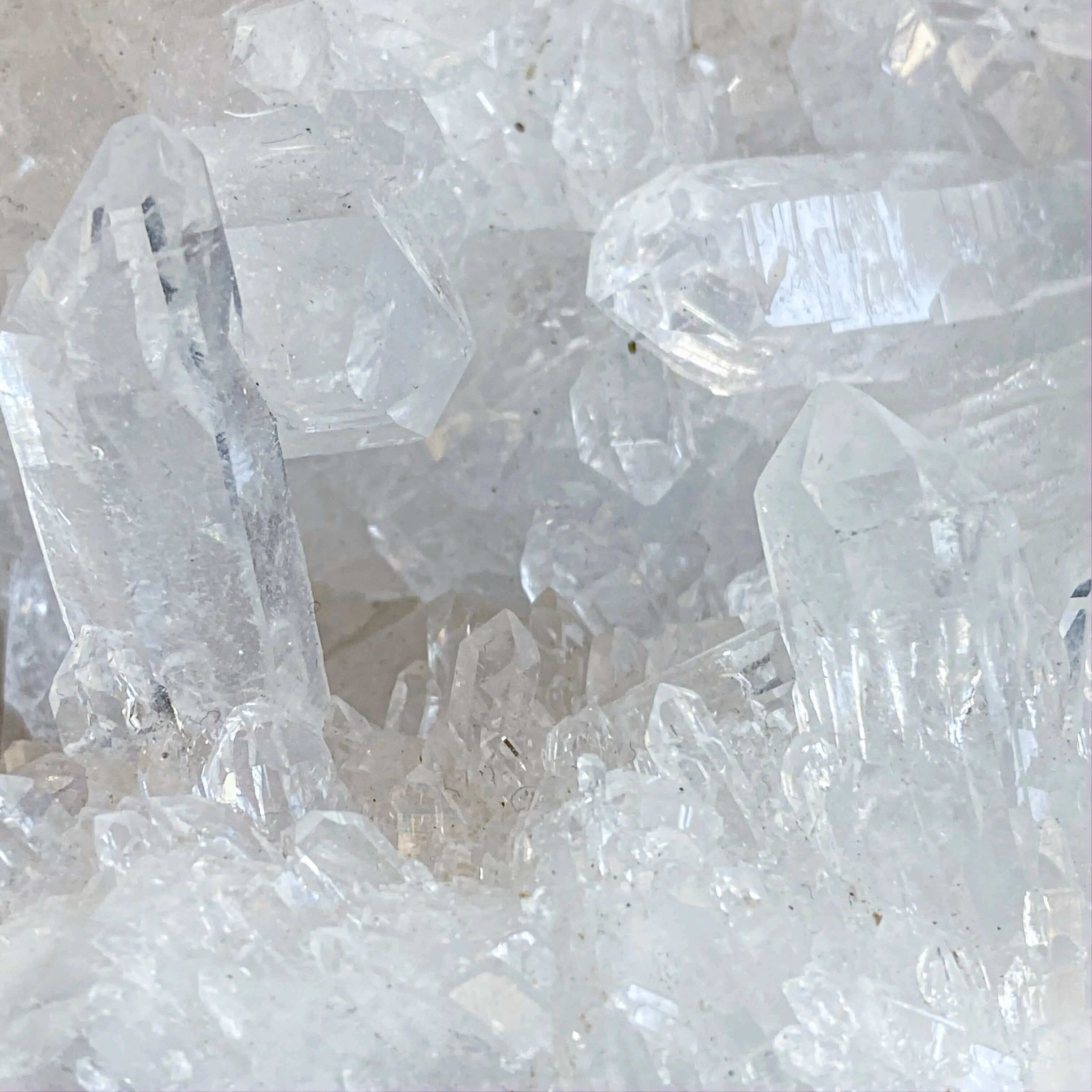 Quartz Cluster for Clarity and Amplification Mooncat Crystals