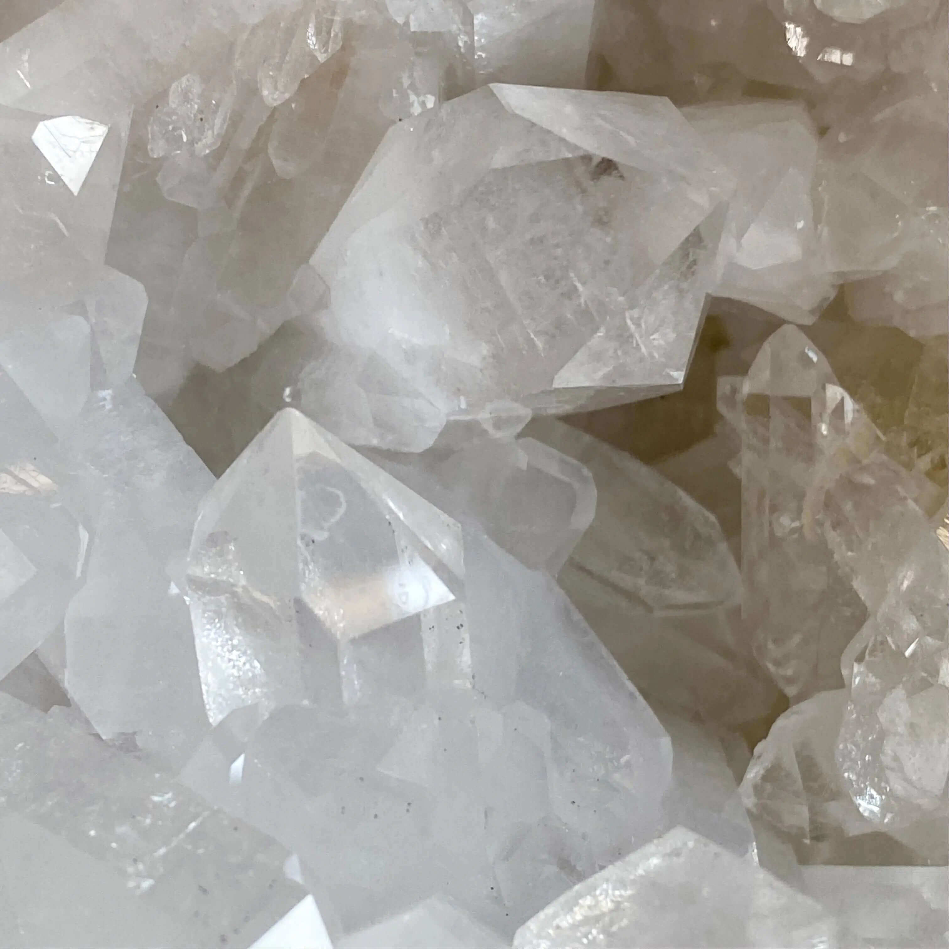 Quartz Cluster for Clarity and Amplification Mooncat Crystals